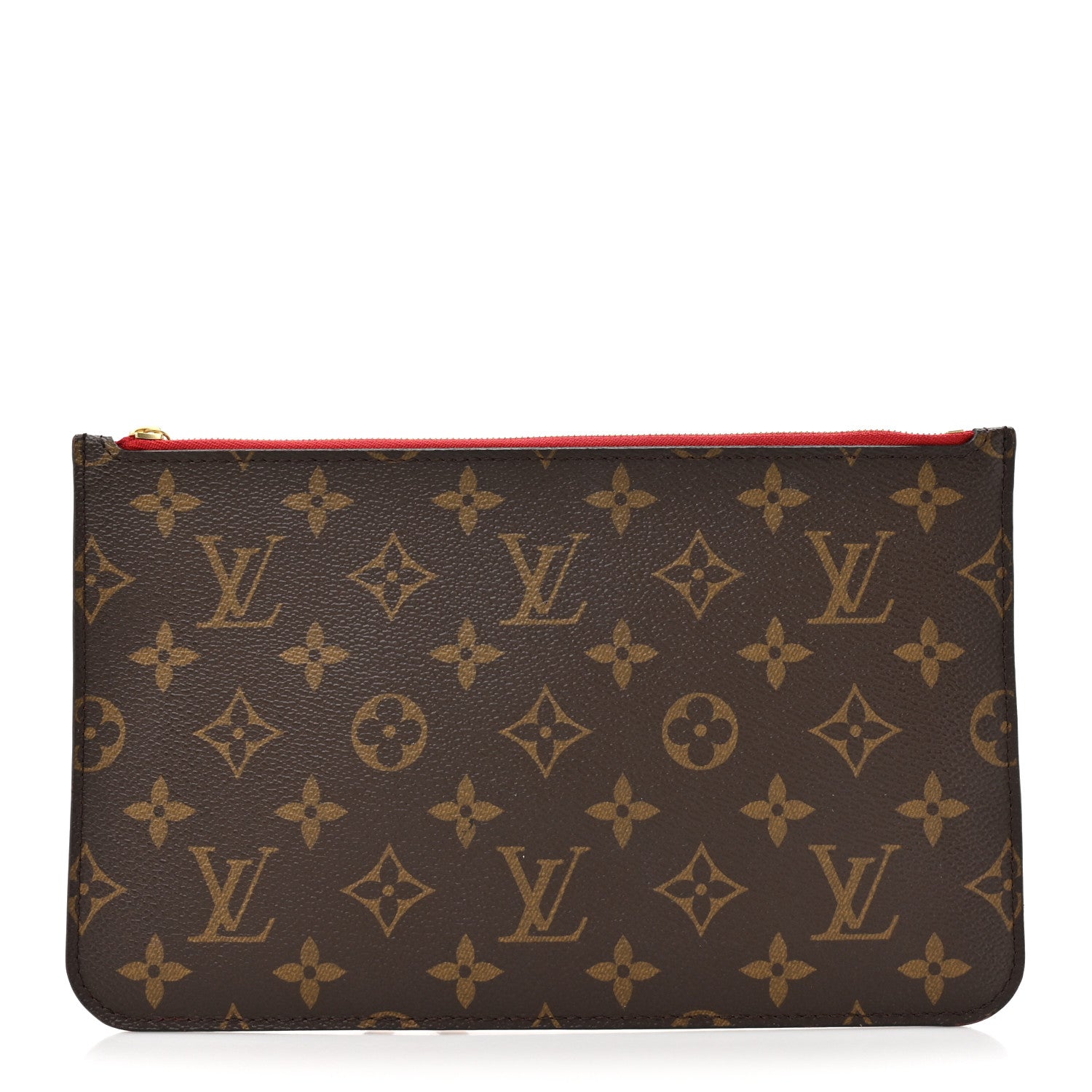 Monogram Neverfull MM GM Pochette Cherry