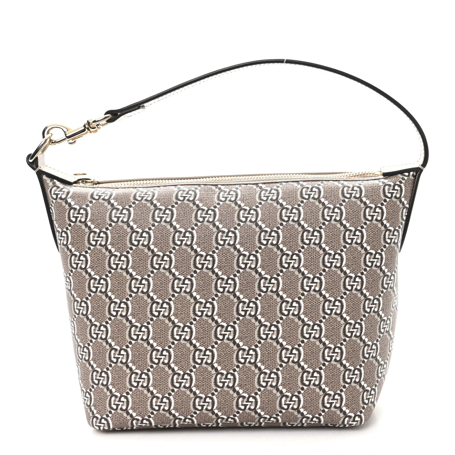GG Shadow Monogram Super Mini Ophidia Shoulder Bag Taupe