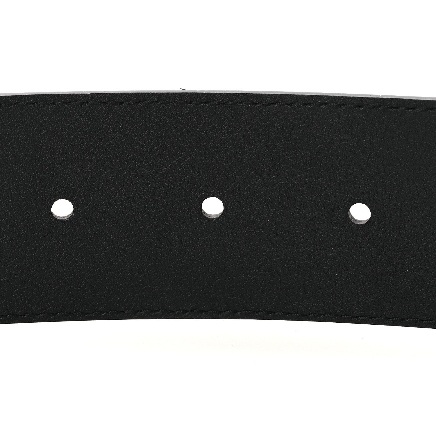 Textured Calfskin Double G 40mm Belt 80 32 Black