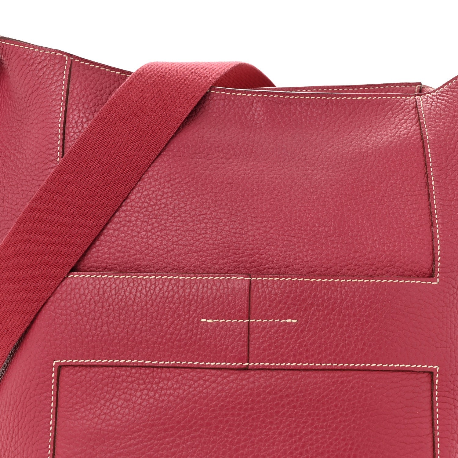 Taurillon Clemence Sac Good News GM Rubis