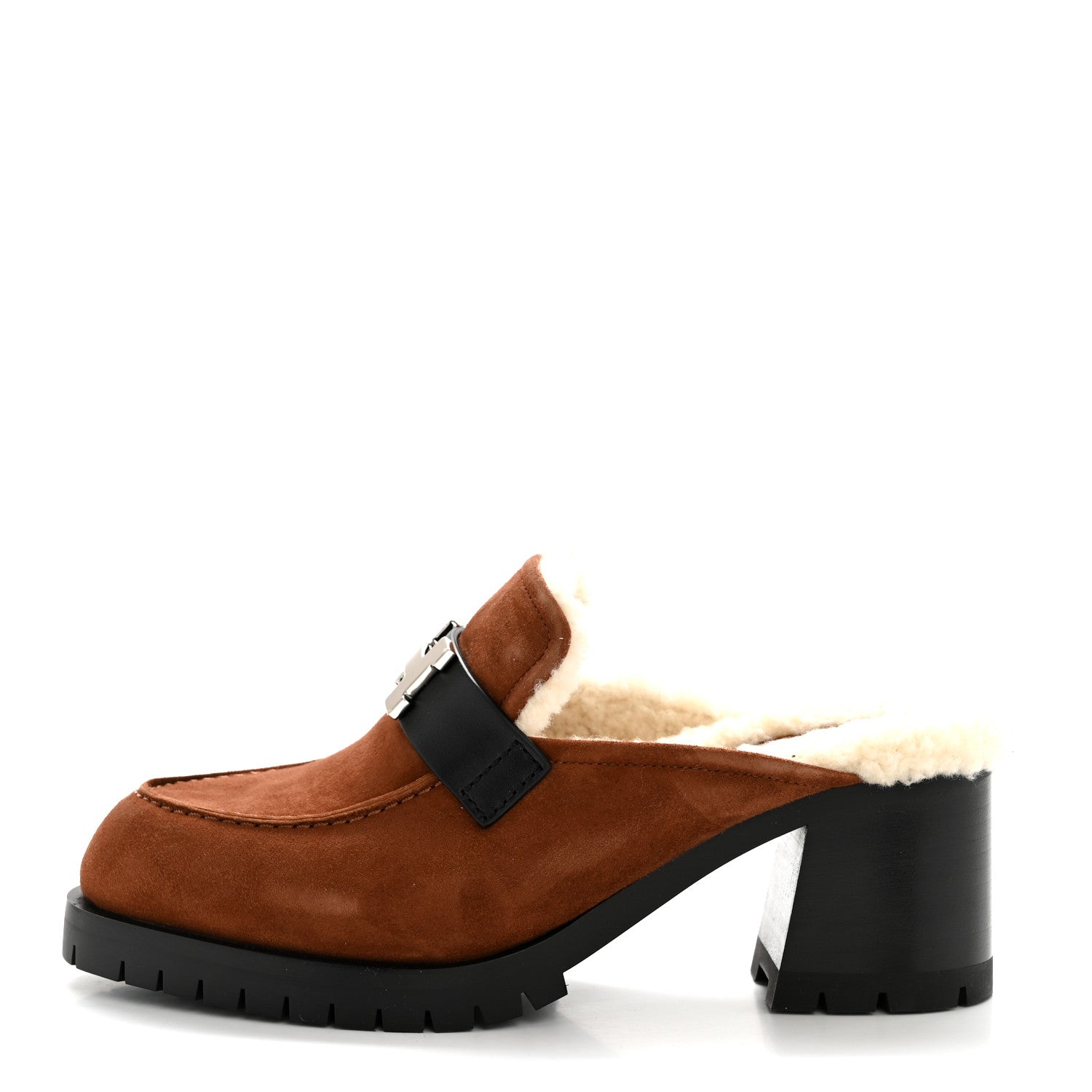 Suede Goatskin Woolskin Flore 60 Mules 36 Multico 36.5 Gold