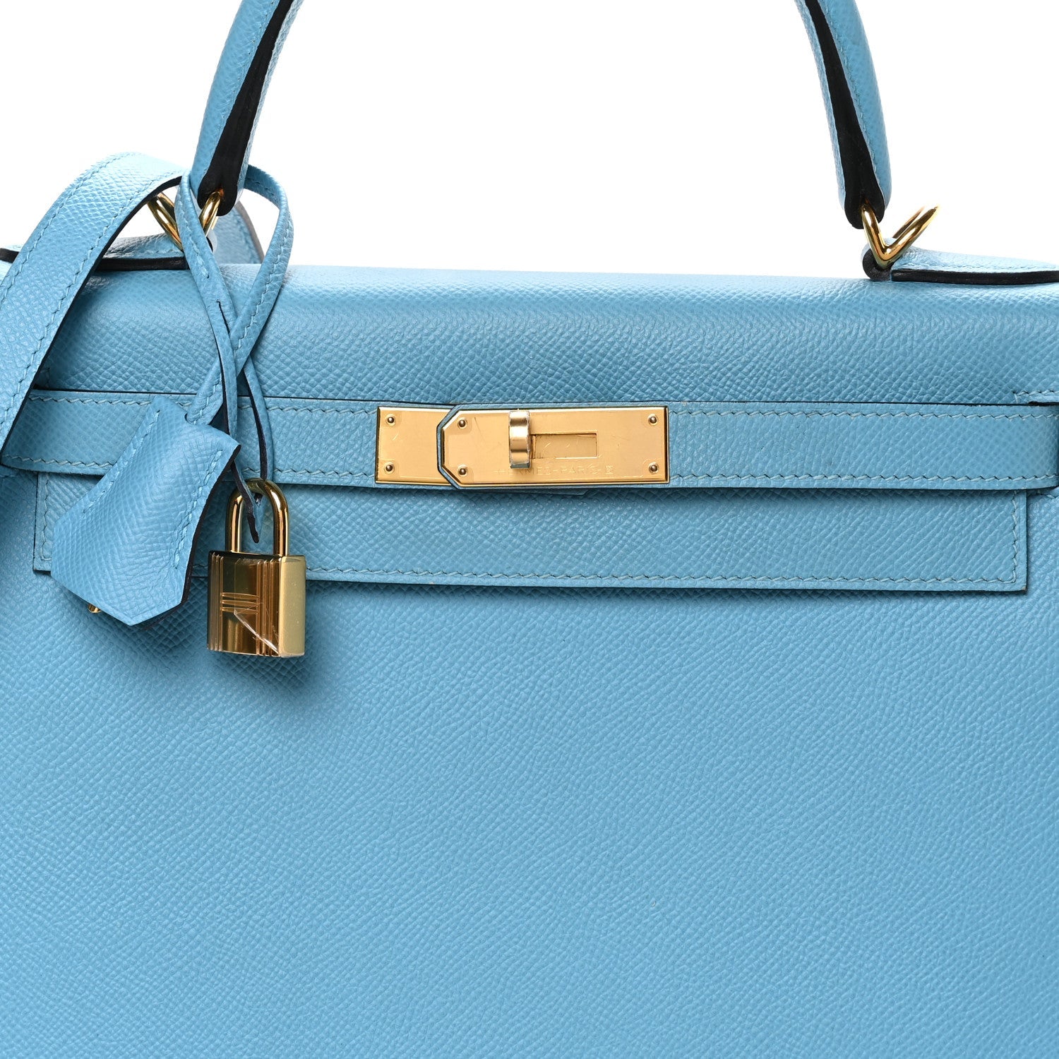 Epsom Kelly Sellier 28 Bleu Du Nord