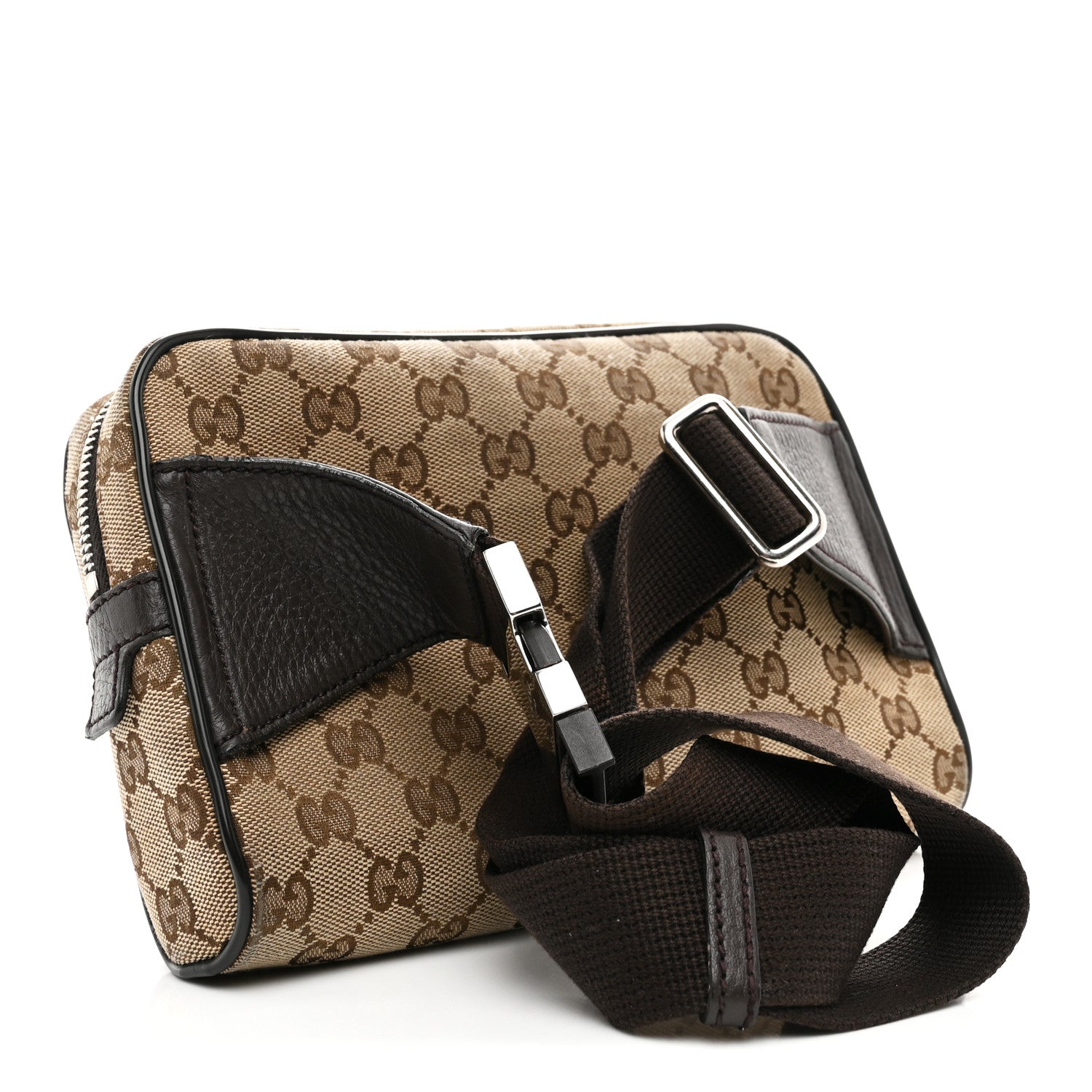 Monogram Belt Bag Dark Brown