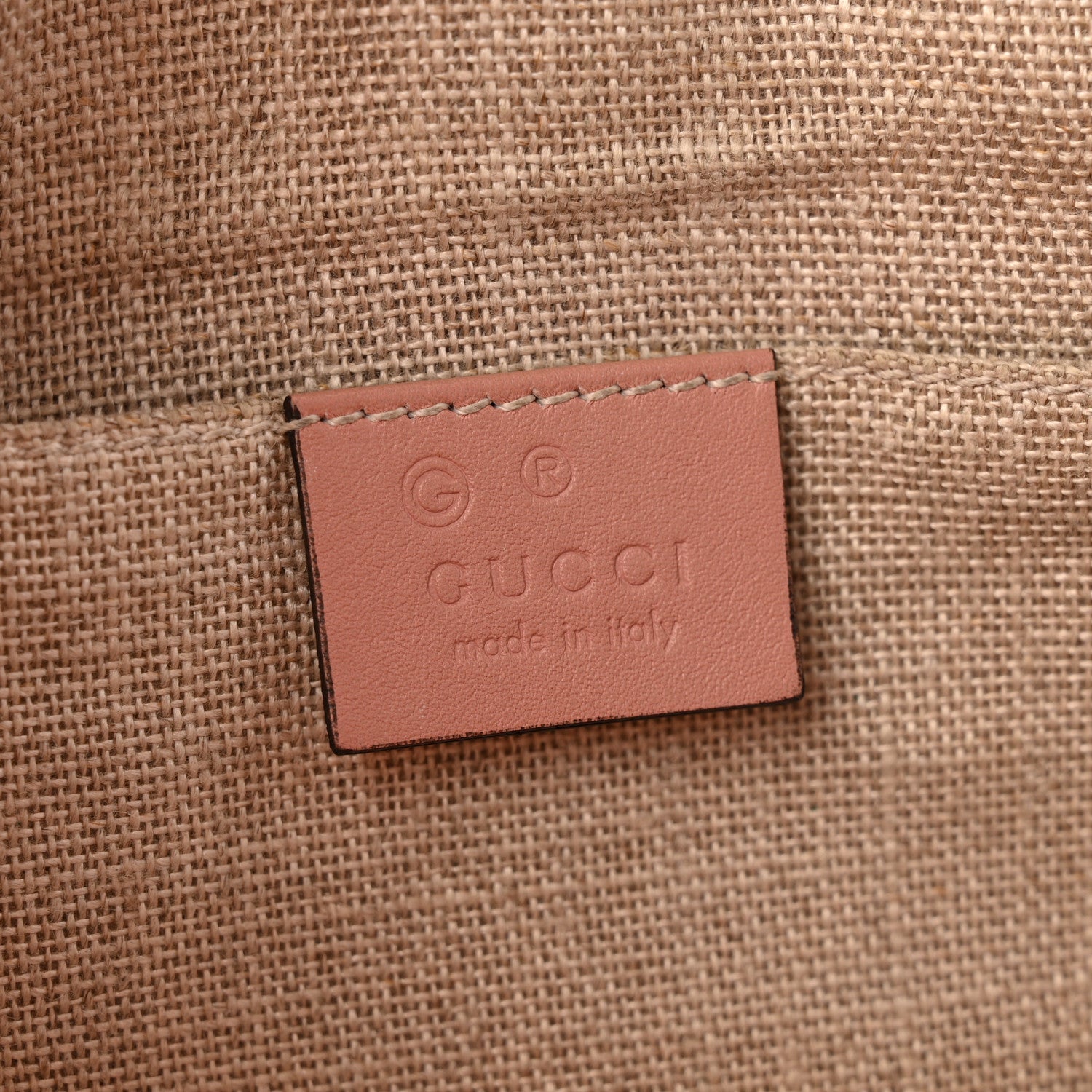 Soft Microguccissima Mini Bree Messenger Bag Soft Pink