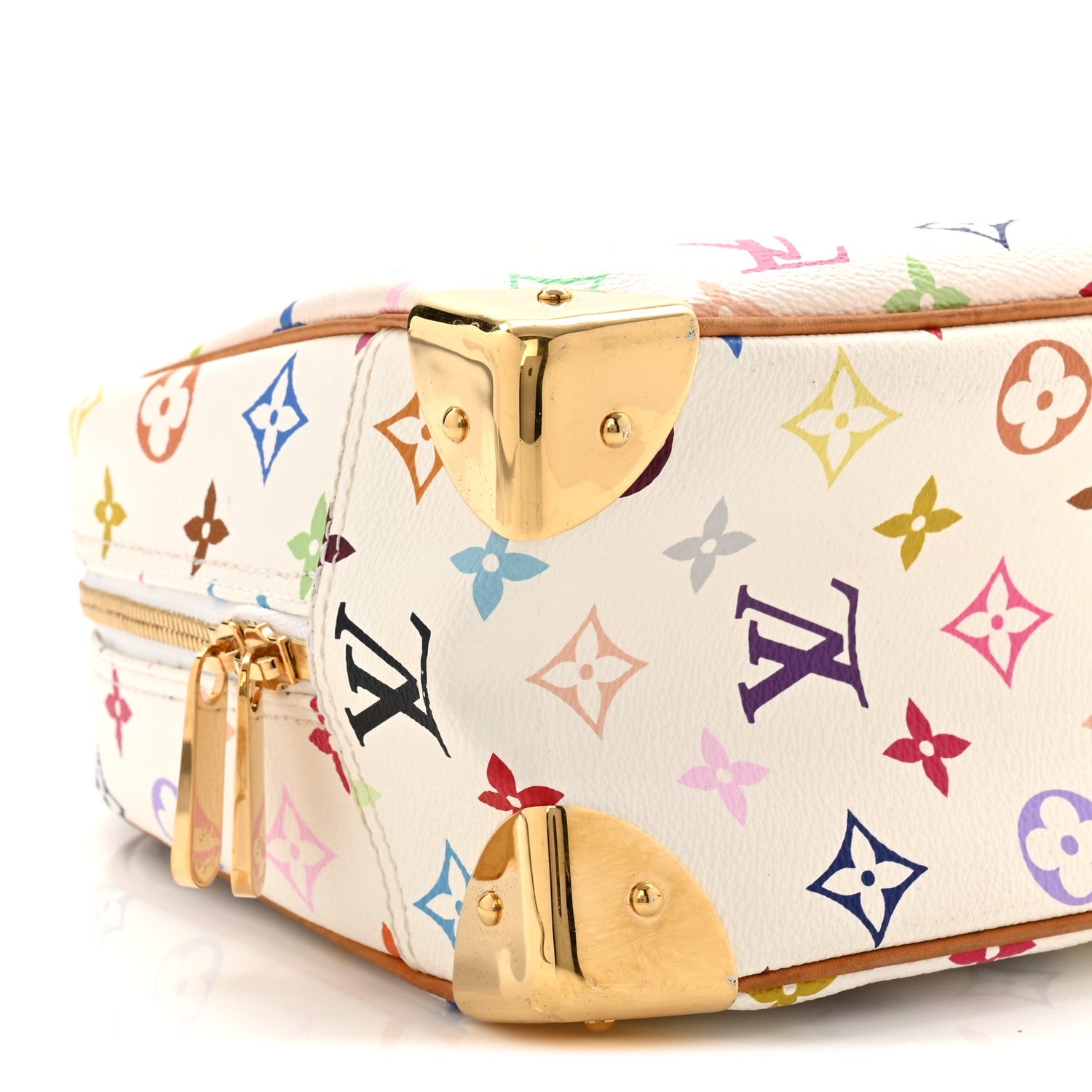 Monogram Multicolor Trouville White