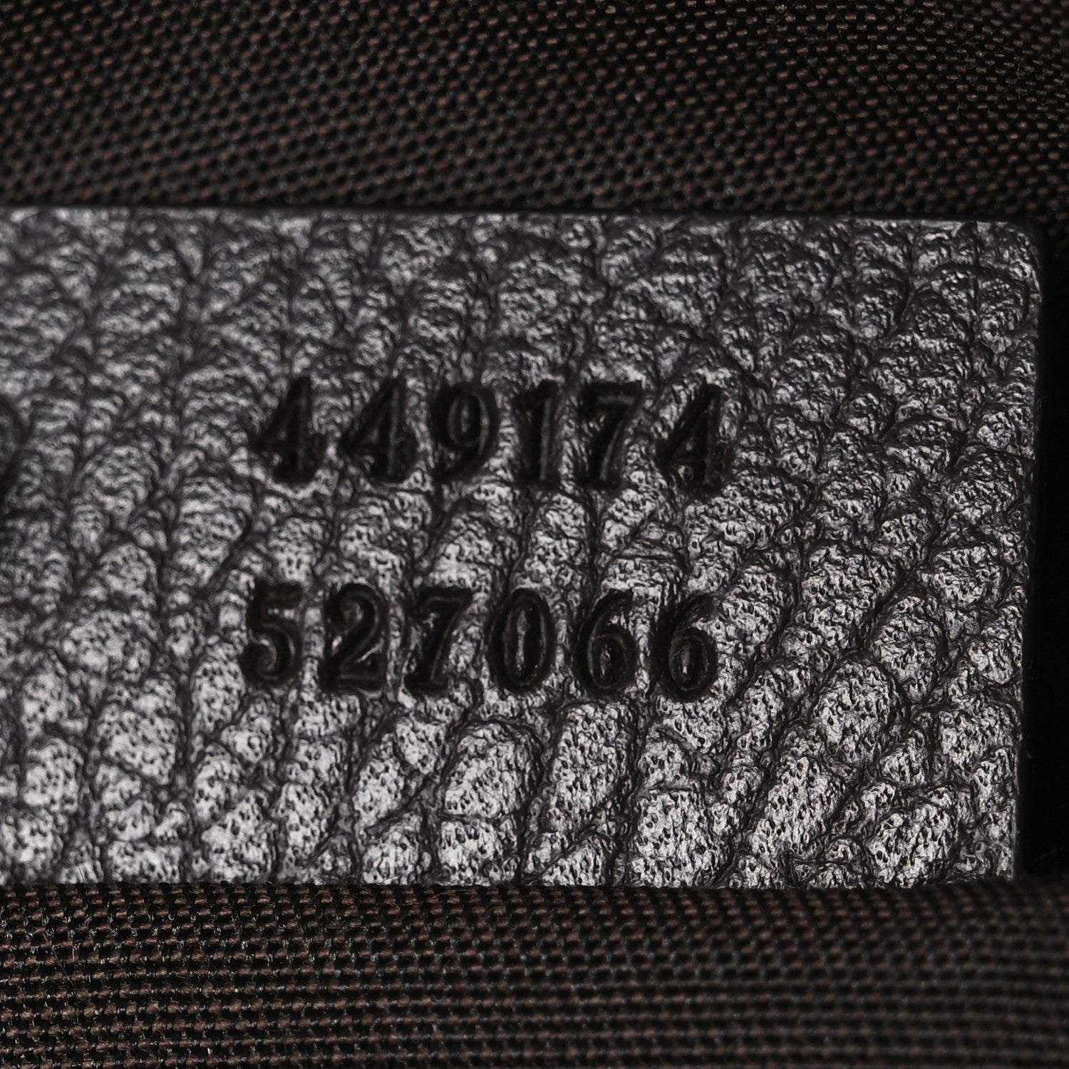 Monogram Belt Bag Dark Brown
