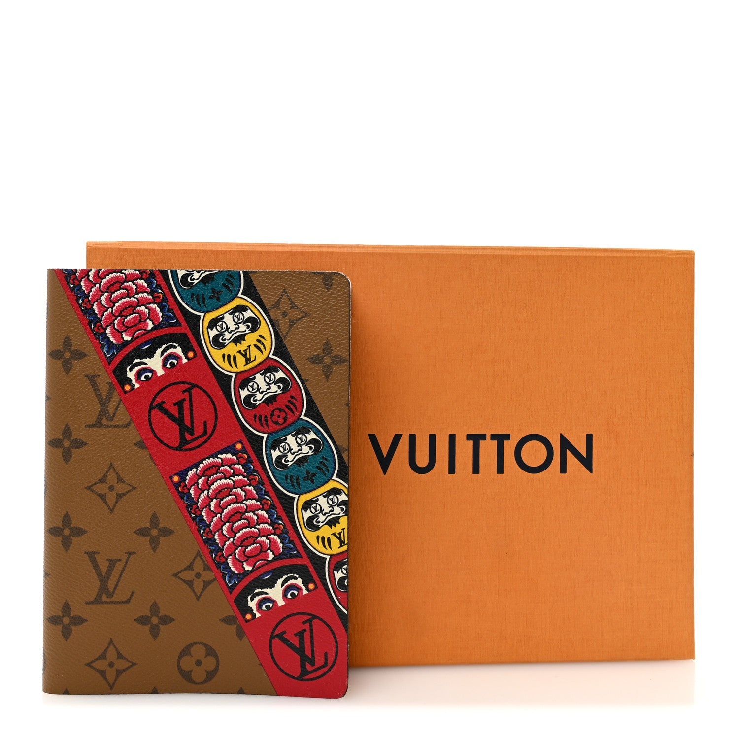 Reverse Monogram Kabuki Stickers Clemence Notebook