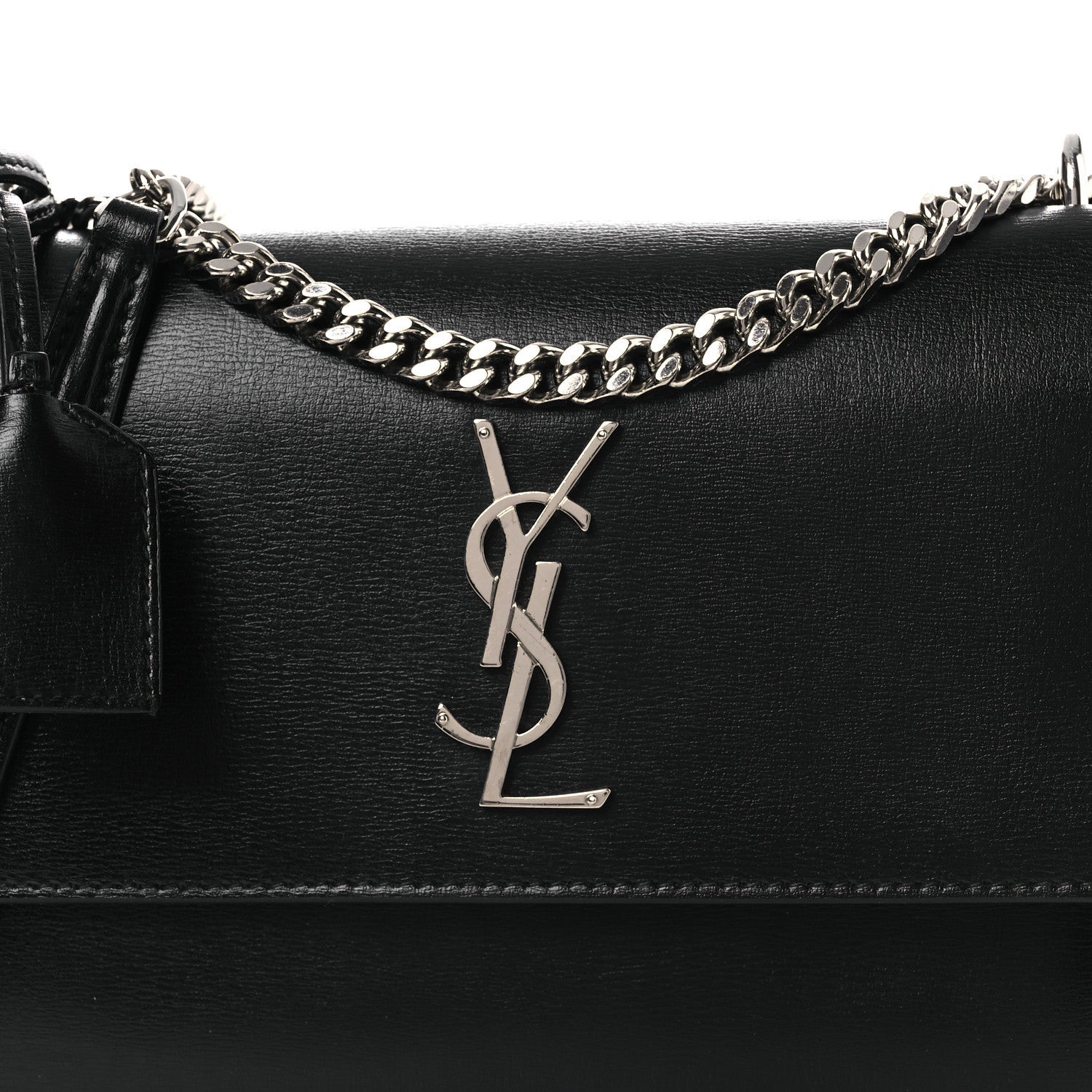 Calfskin Medium Monogram Sunset Black