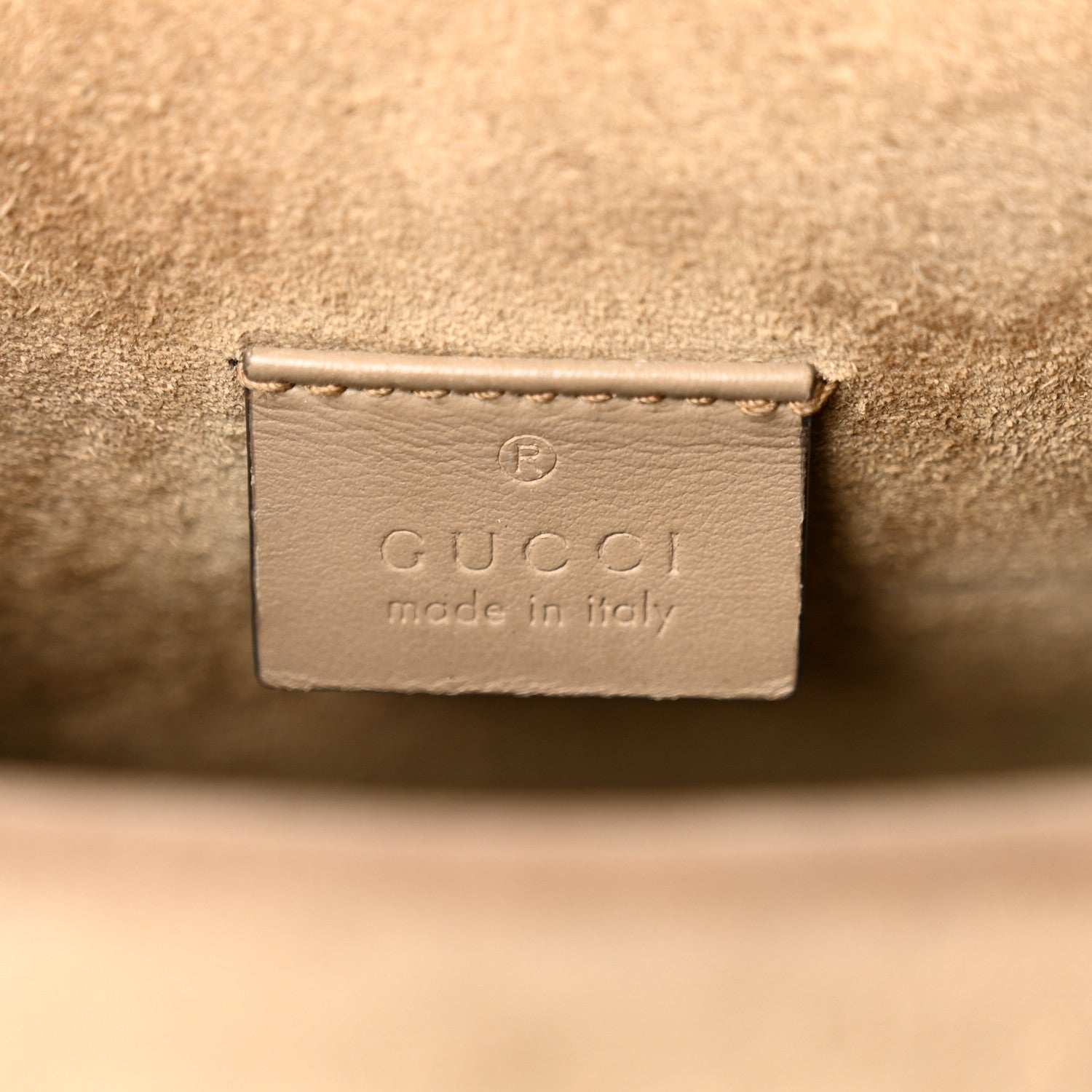 GG Supreme Monogram Mini Dionysus Shoulder Bag Taupe