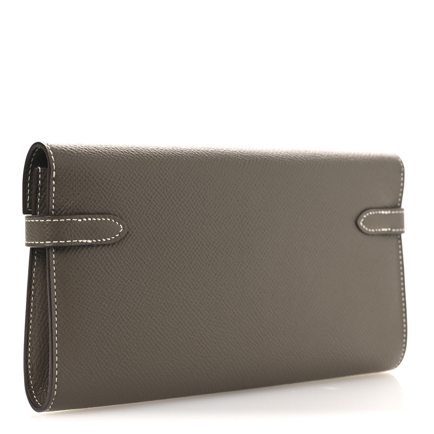 Epsom Kelly Longue Wallet Etoupe
