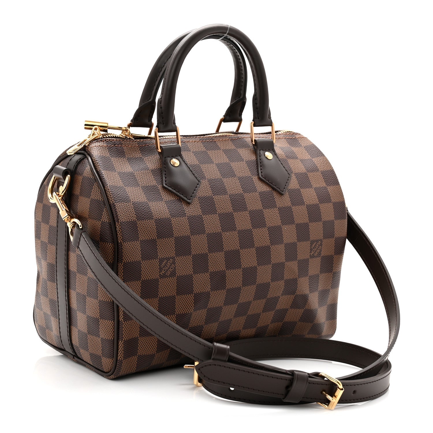 Damier Ebene Speedy Bandouliere 25