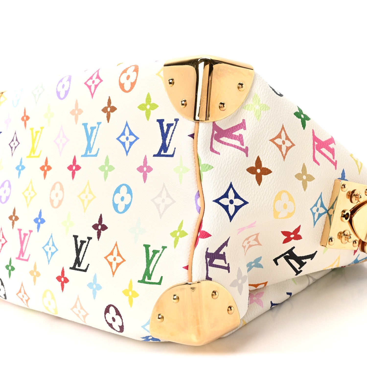 Monogram Multicolor Speedy 30 White