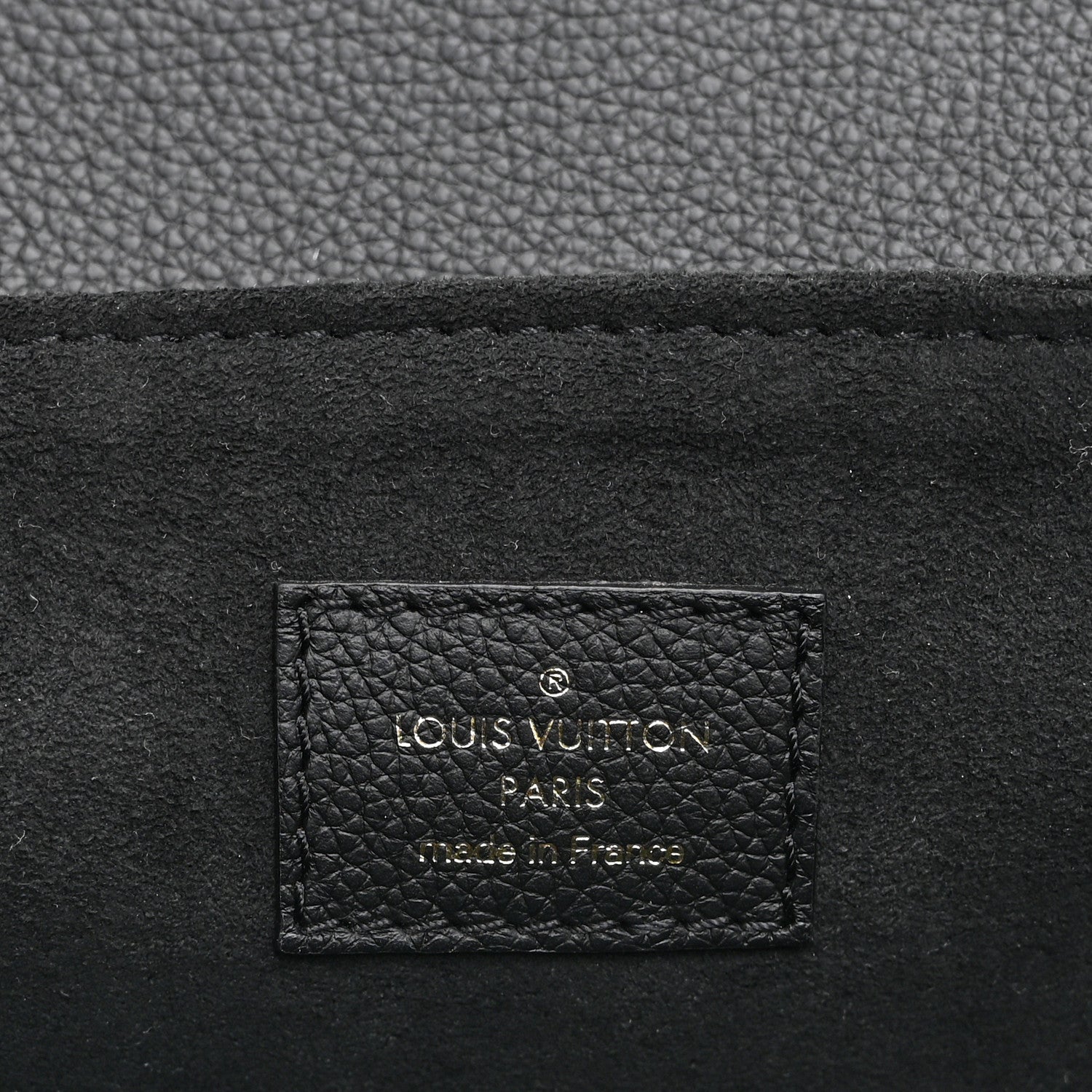 Grained Calfskin Lockme Oxford Black