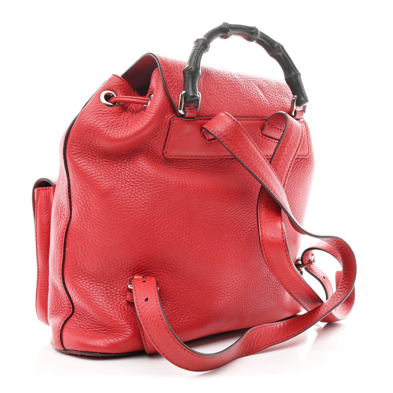 Cellarius Calfskin Medium Bamboo Backpack Petunia