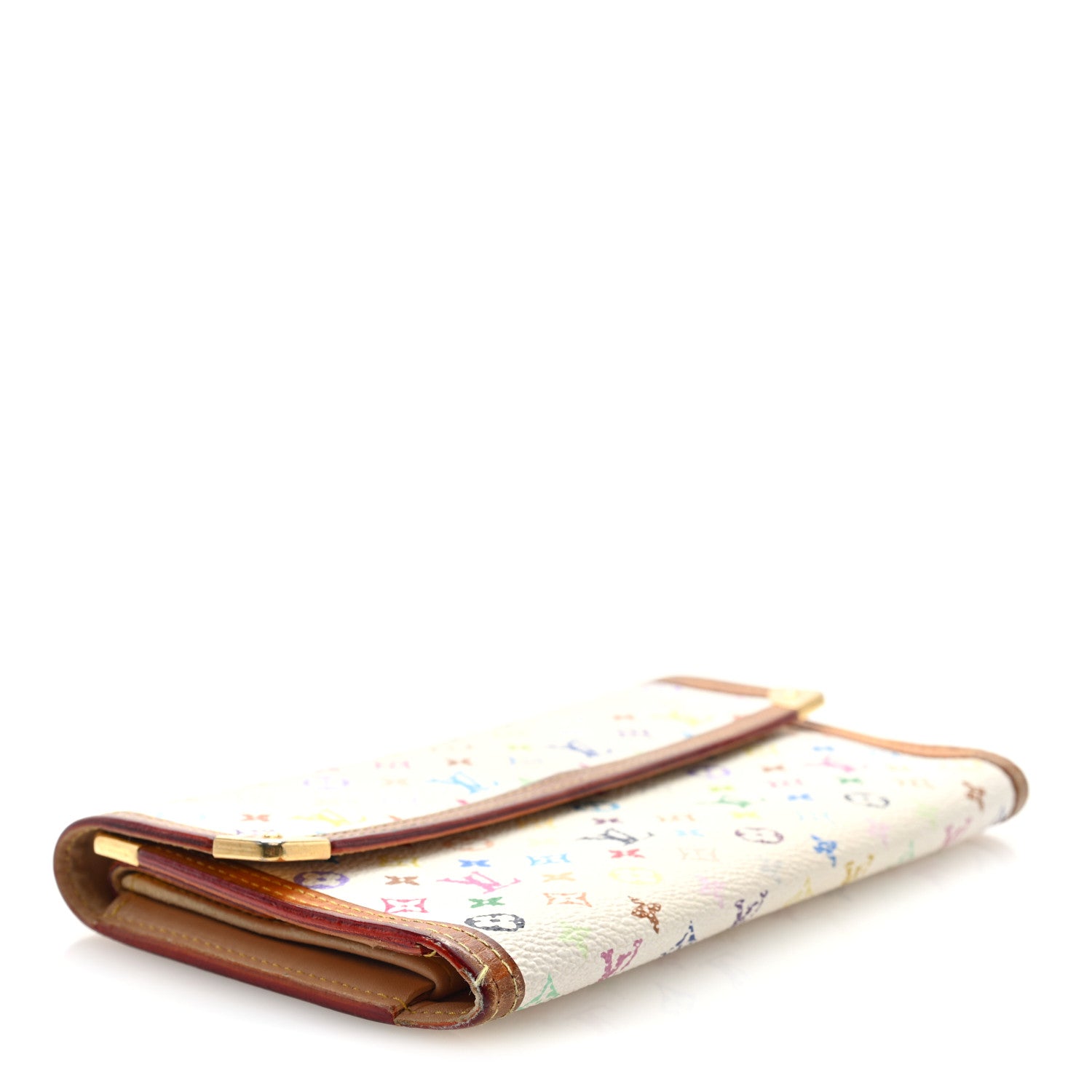 Monogram Multicolor Porte Tresor International Wallet White