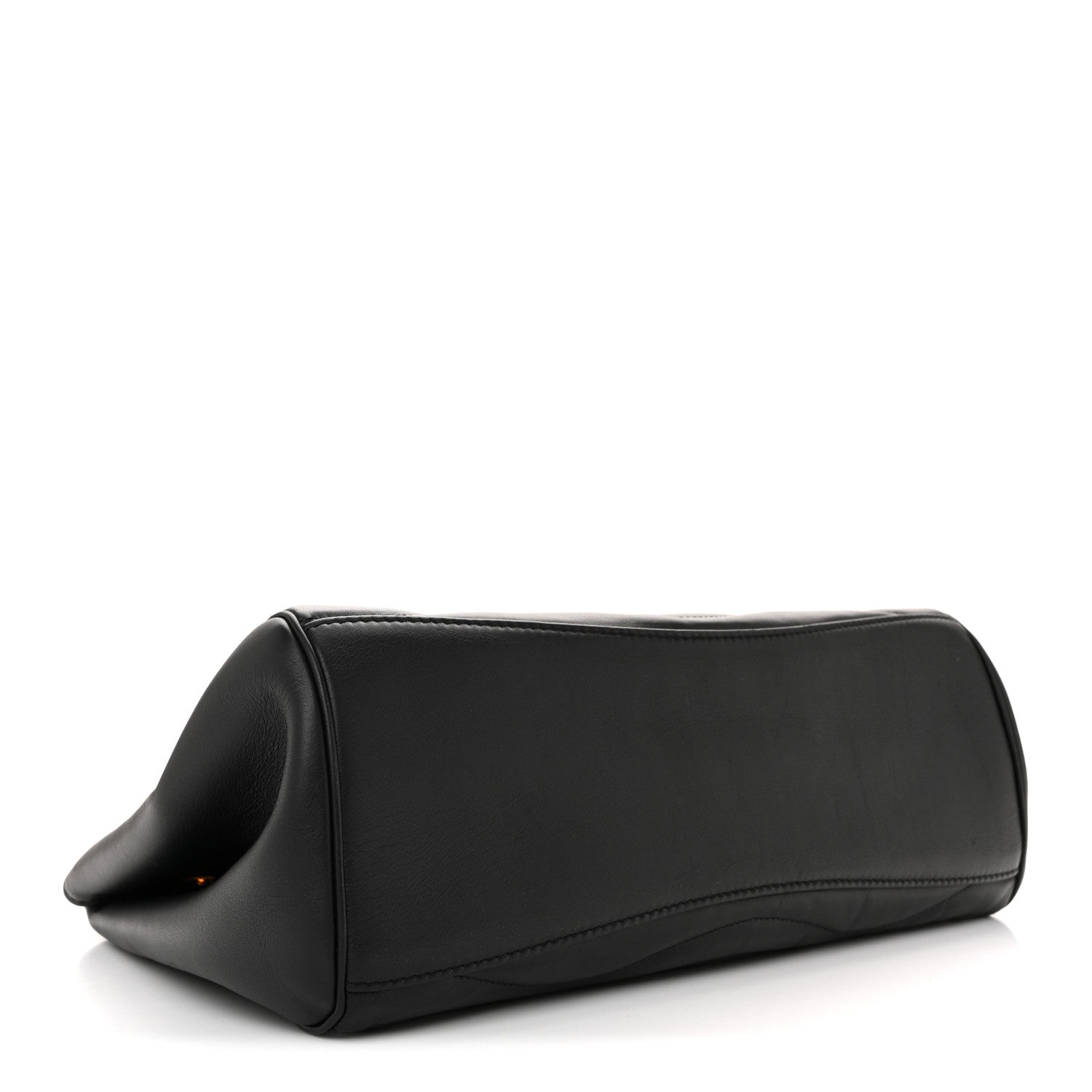 Calfskin New Wave Chain Tote Black