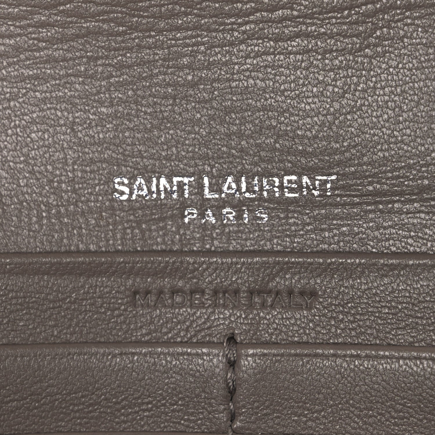 Lambskin Y Quilted Monogram Large Loulou Flap Wallet Mink