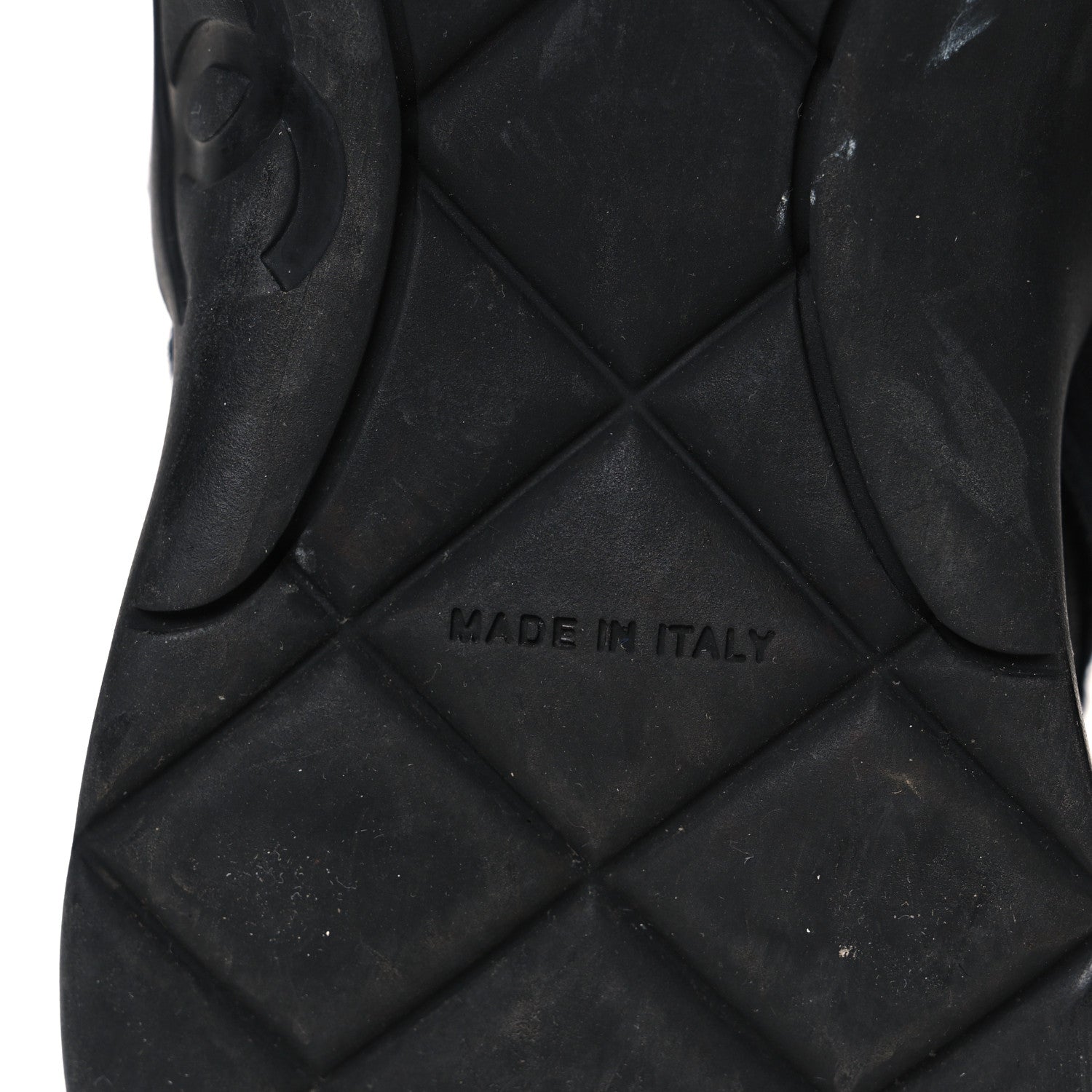 Stretch Fabric CC Sneakers 36 Black