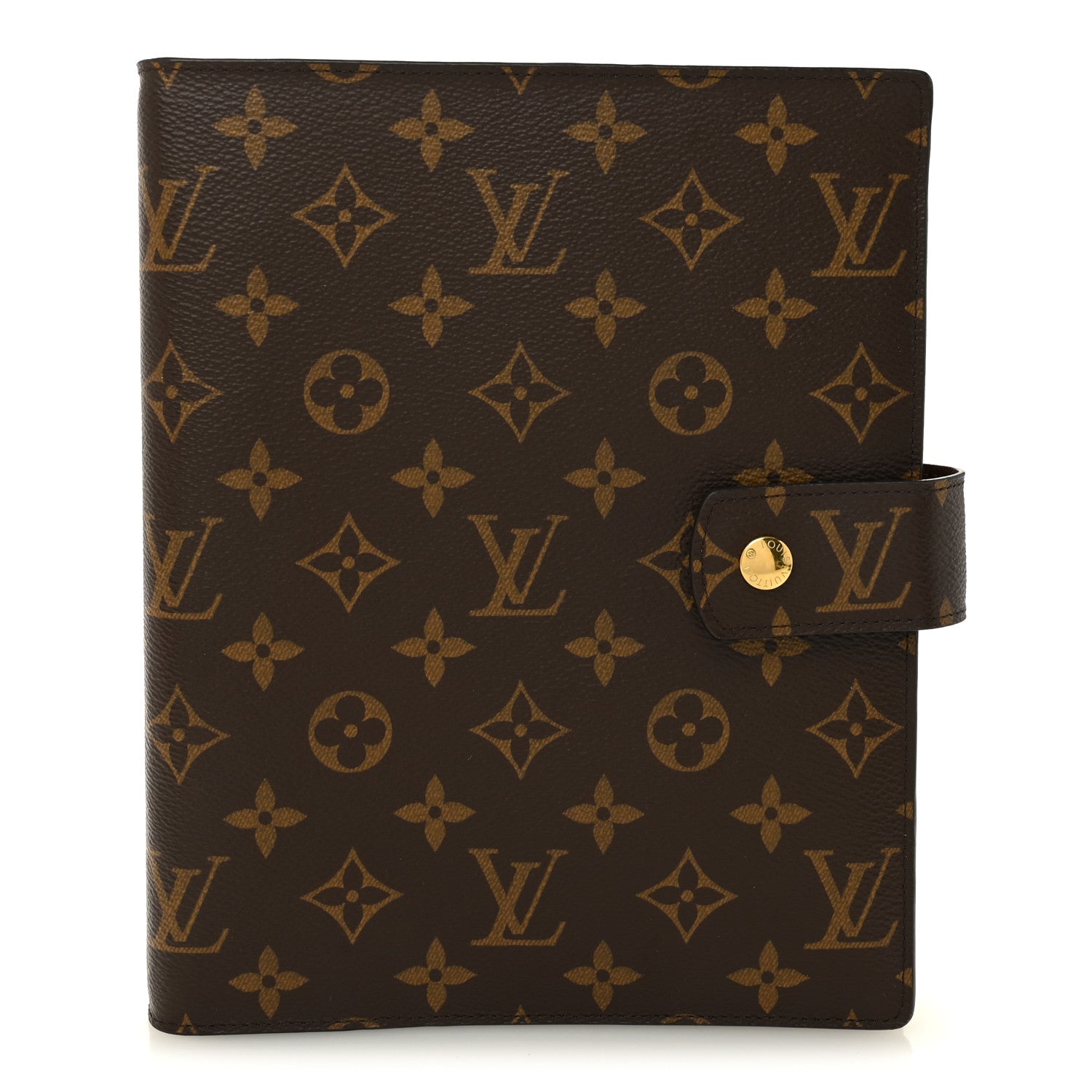 Monogram Large Ring Agenda Cover