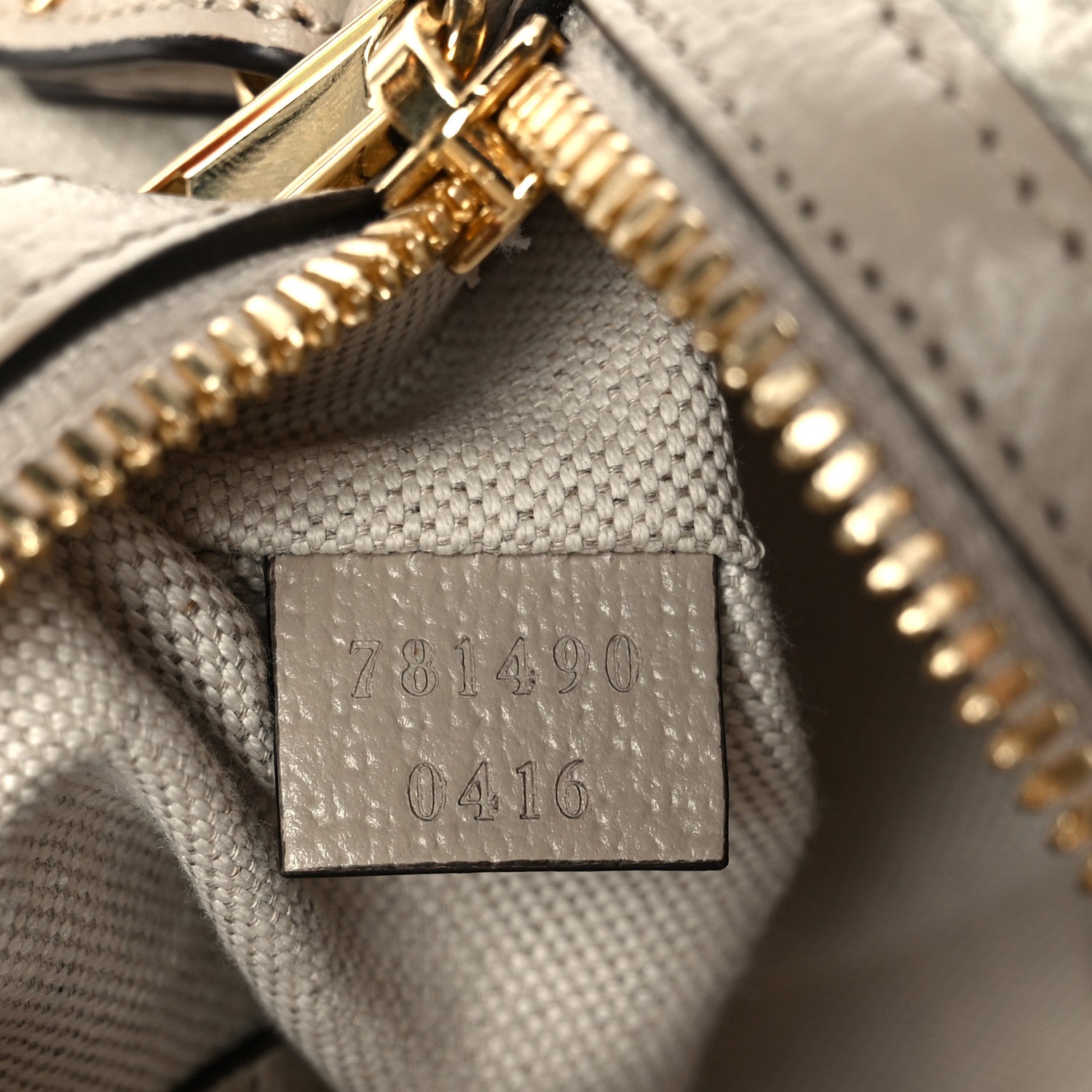 GG Supreme Monogram Textured Dollar Calfskin Web Super Mini Ophidia Top Handle Bowler Bag Beige Mystic White Oatmeal