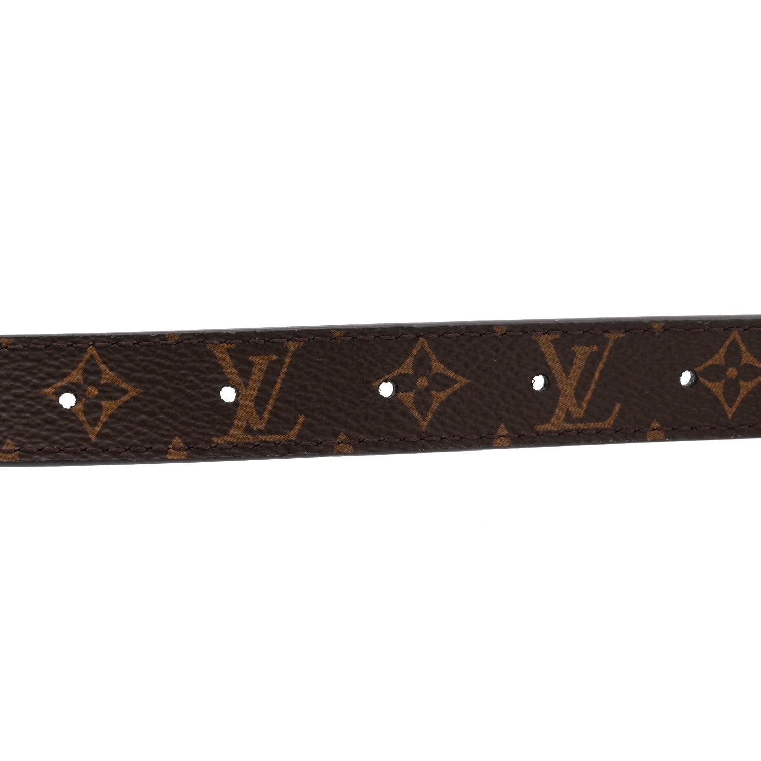 Calfskin Monogram 20mm LV Initiales Reversible Belt 65 26 Black