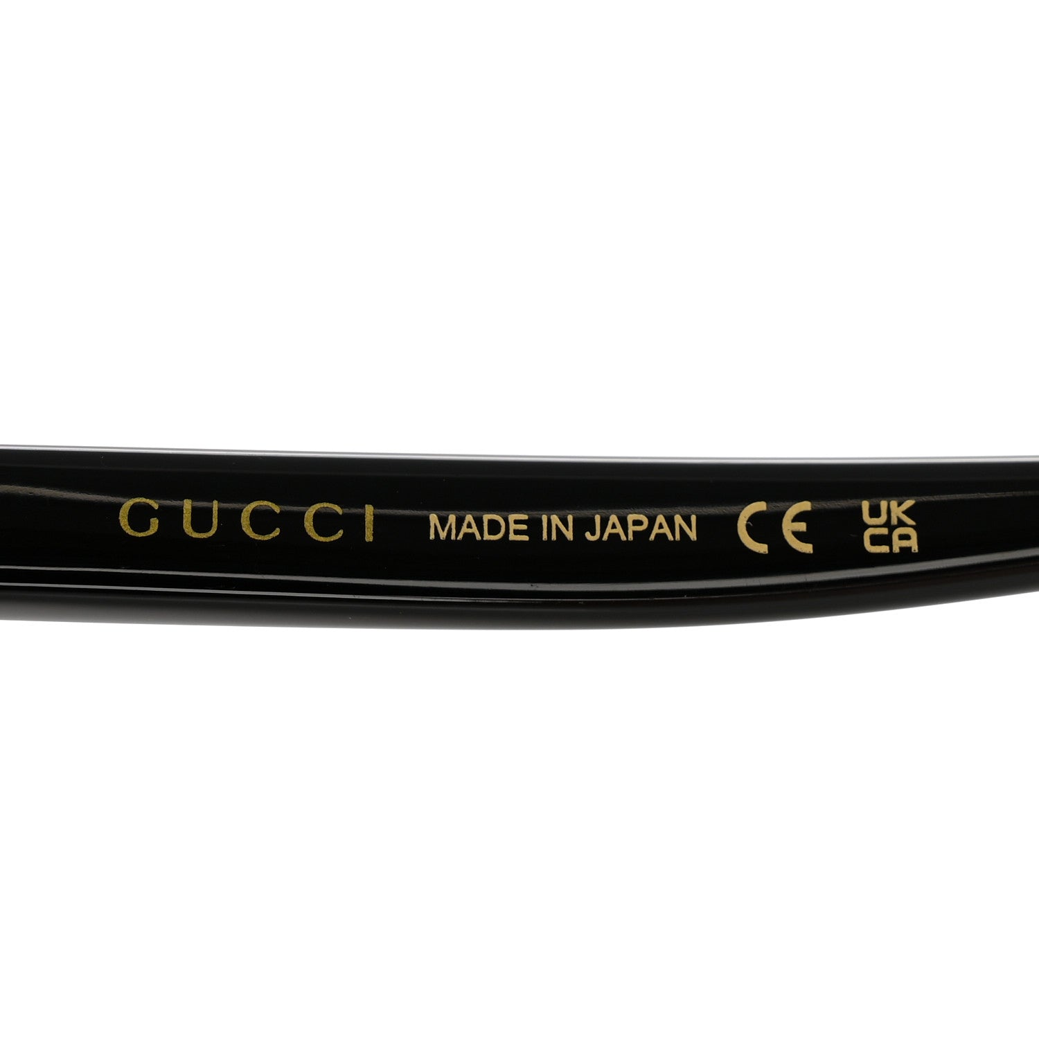 Acetate Round Sunglasses GG1067S White Black
