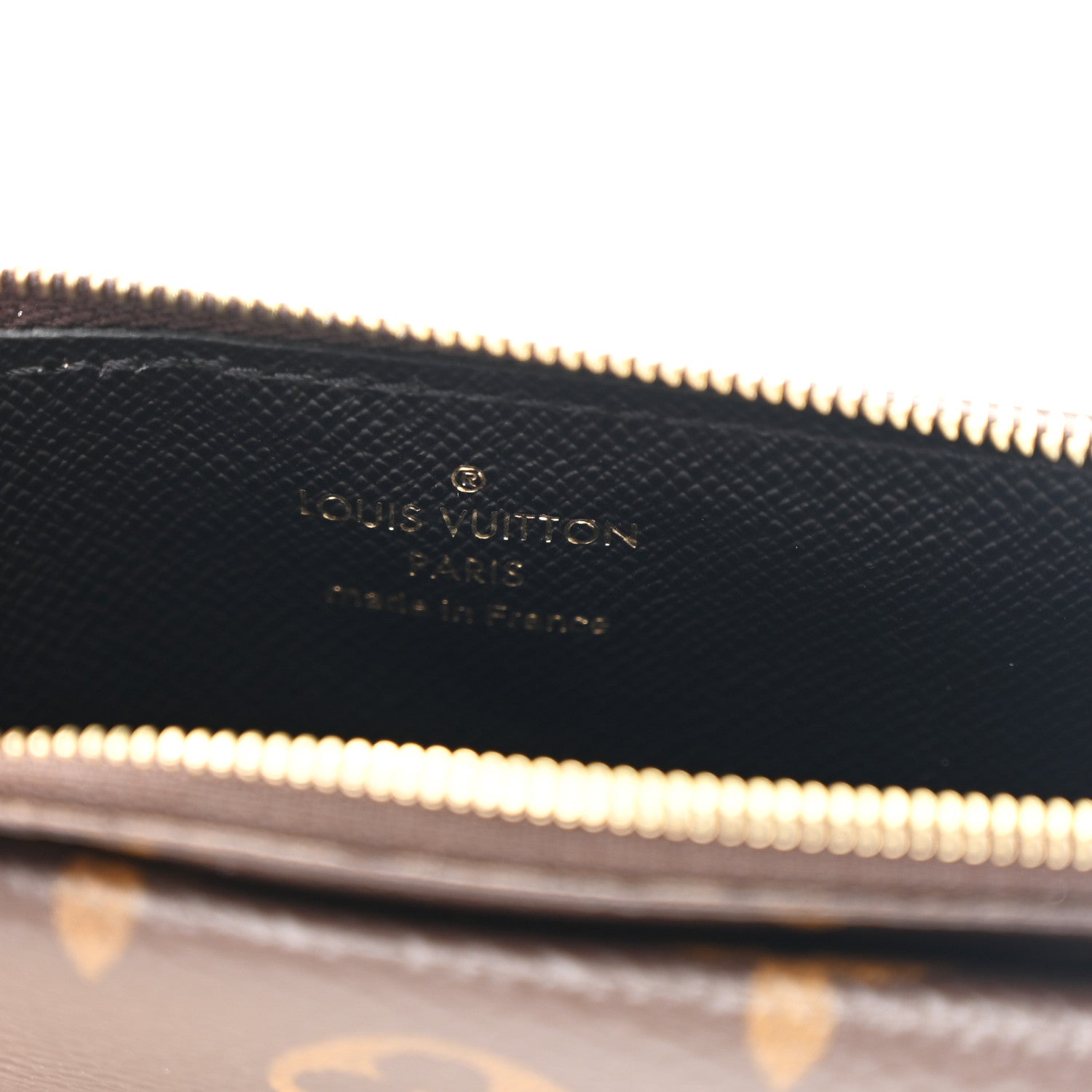 Monogram Recto Verso Card Holder Black