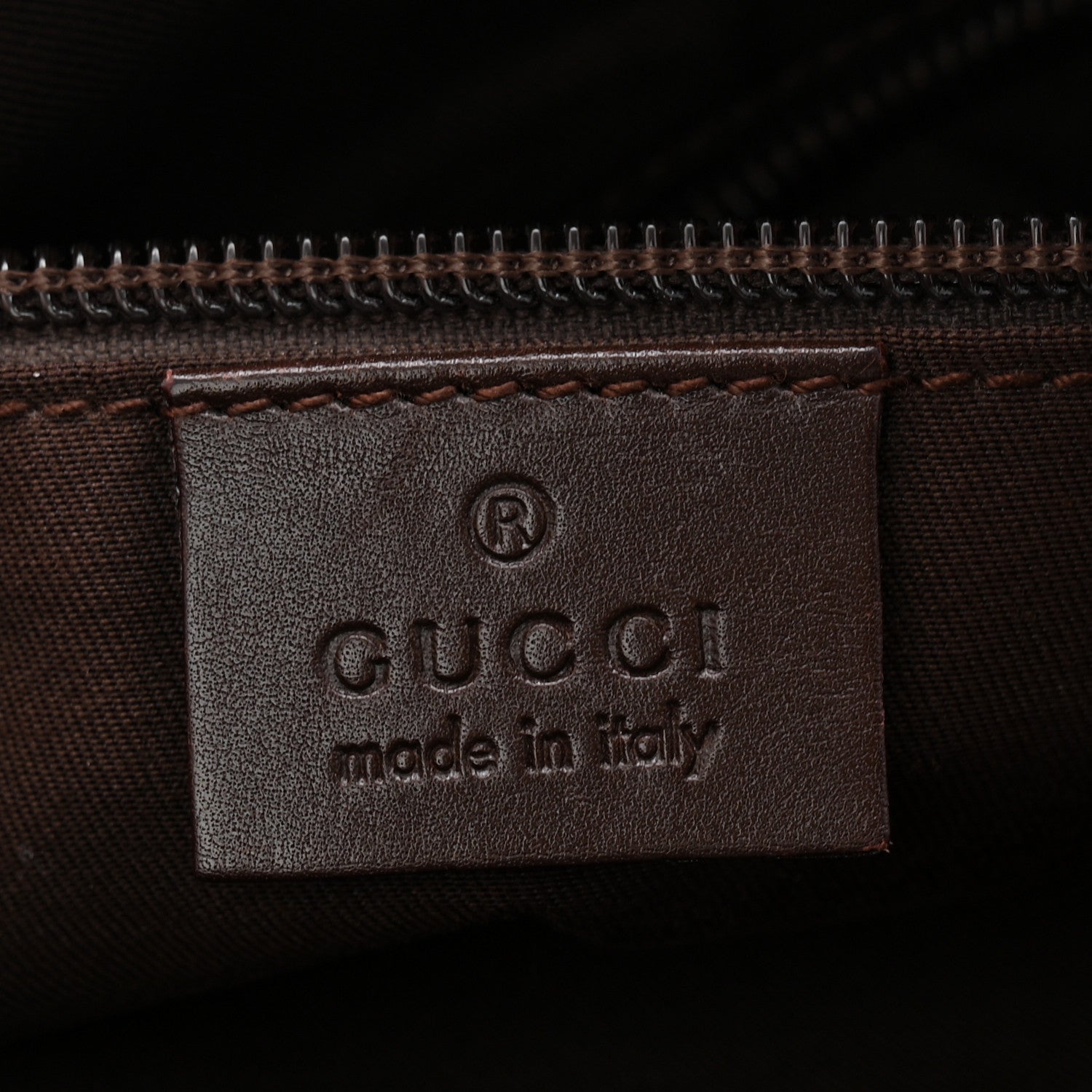 Monogram Calfskin Perforated Medium Flat Messenger Bag Dark Brown