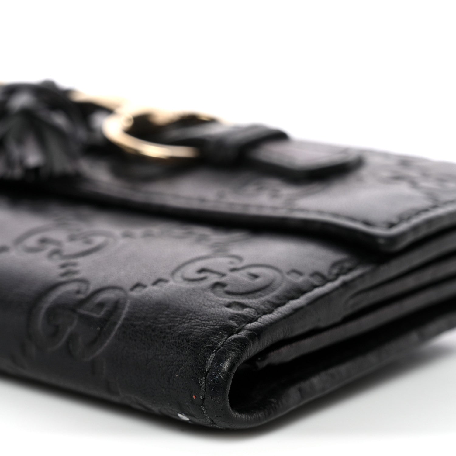 Guccissima Emily Continental Wallet Black
