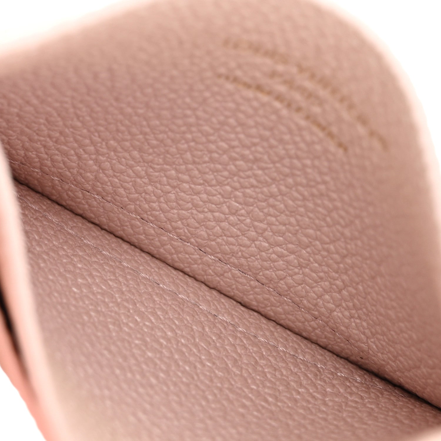 Empreinte Monogram LV Charms Card Holder Snowy Pearl