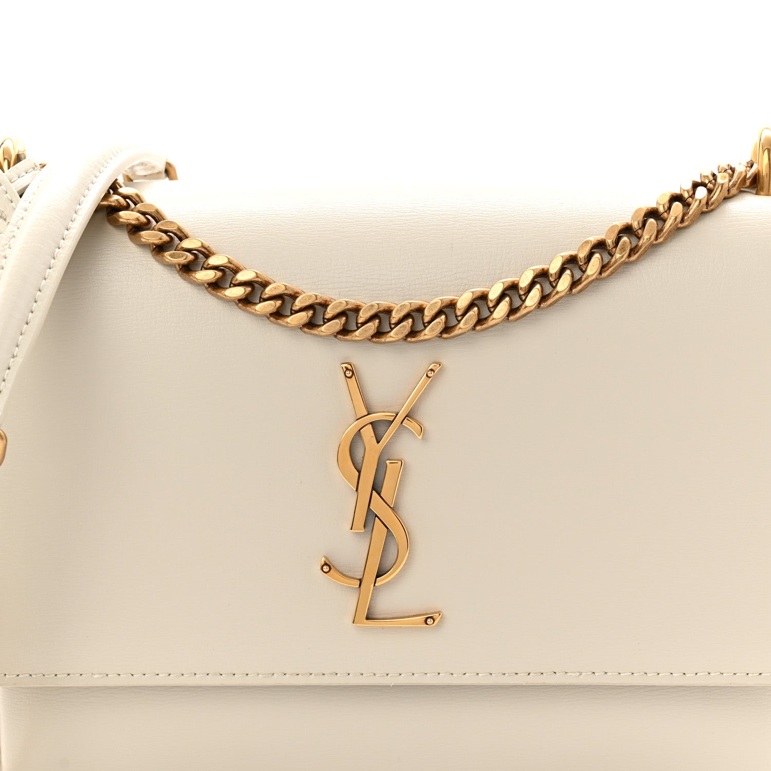 Calfskin Medium Monogram Sunset Crema Soft