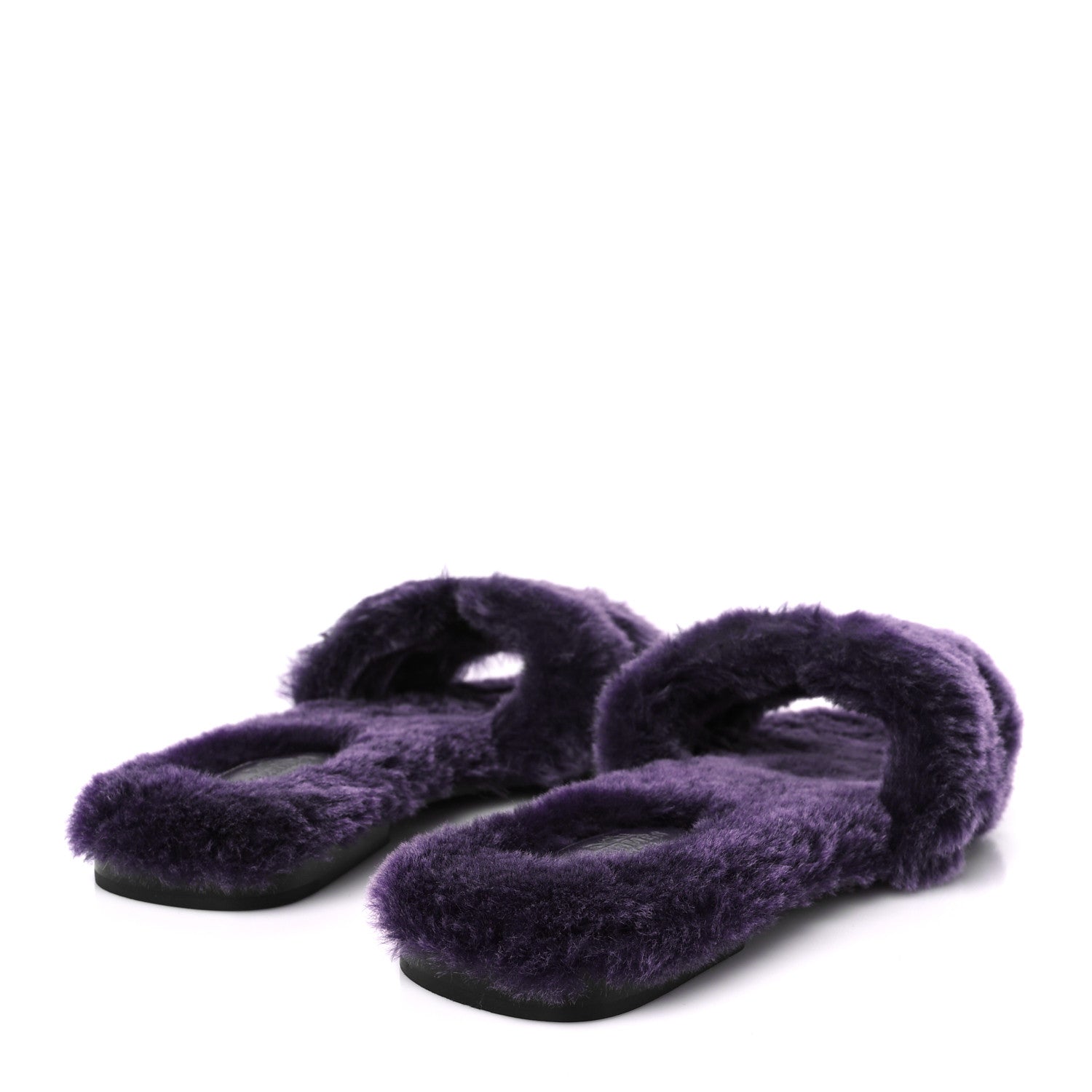 Woolskin Oran Sandals 38.5 Violet Fonce