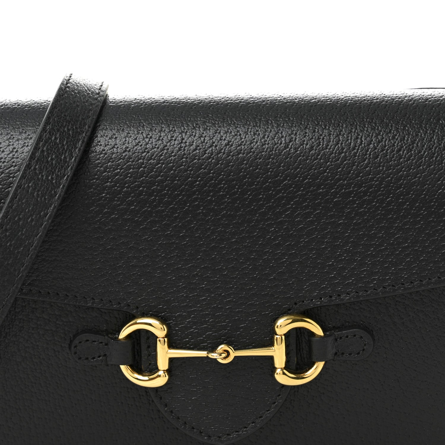 Calfskin Horsebit 1955 Shoulder Bag Black