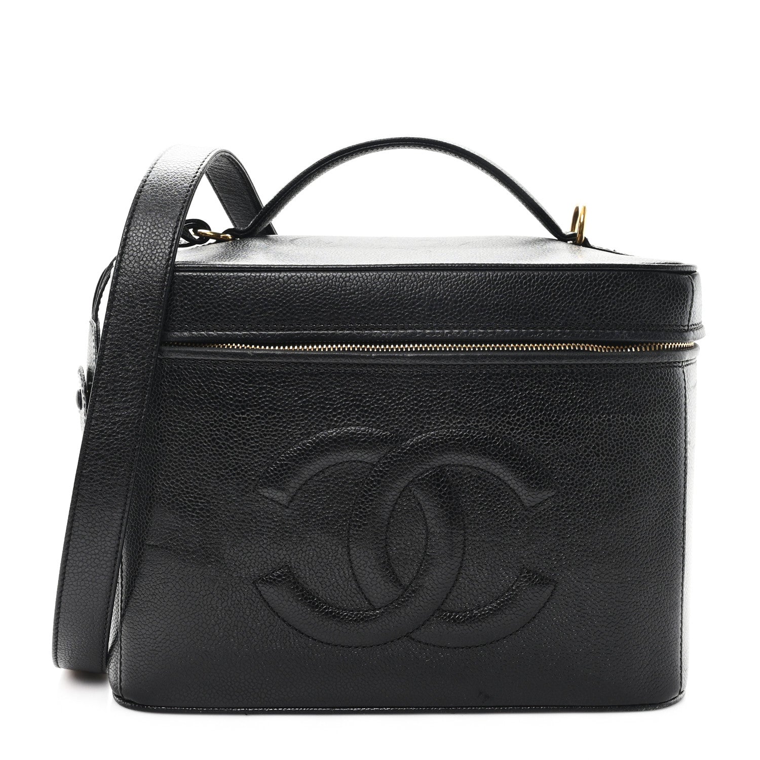 Caviar CC Vanity Train Case Black