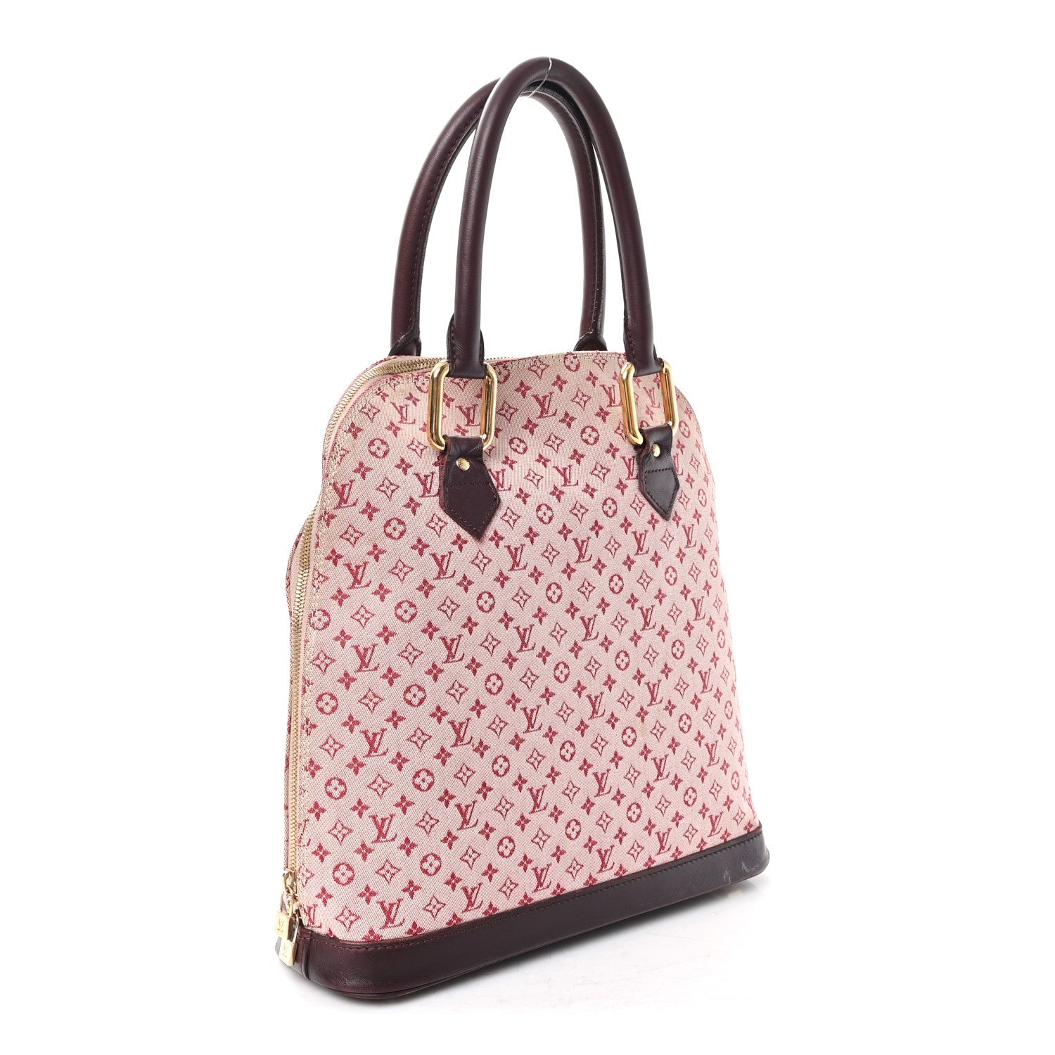 Mini Monogram Alma Haut Tote Cherry