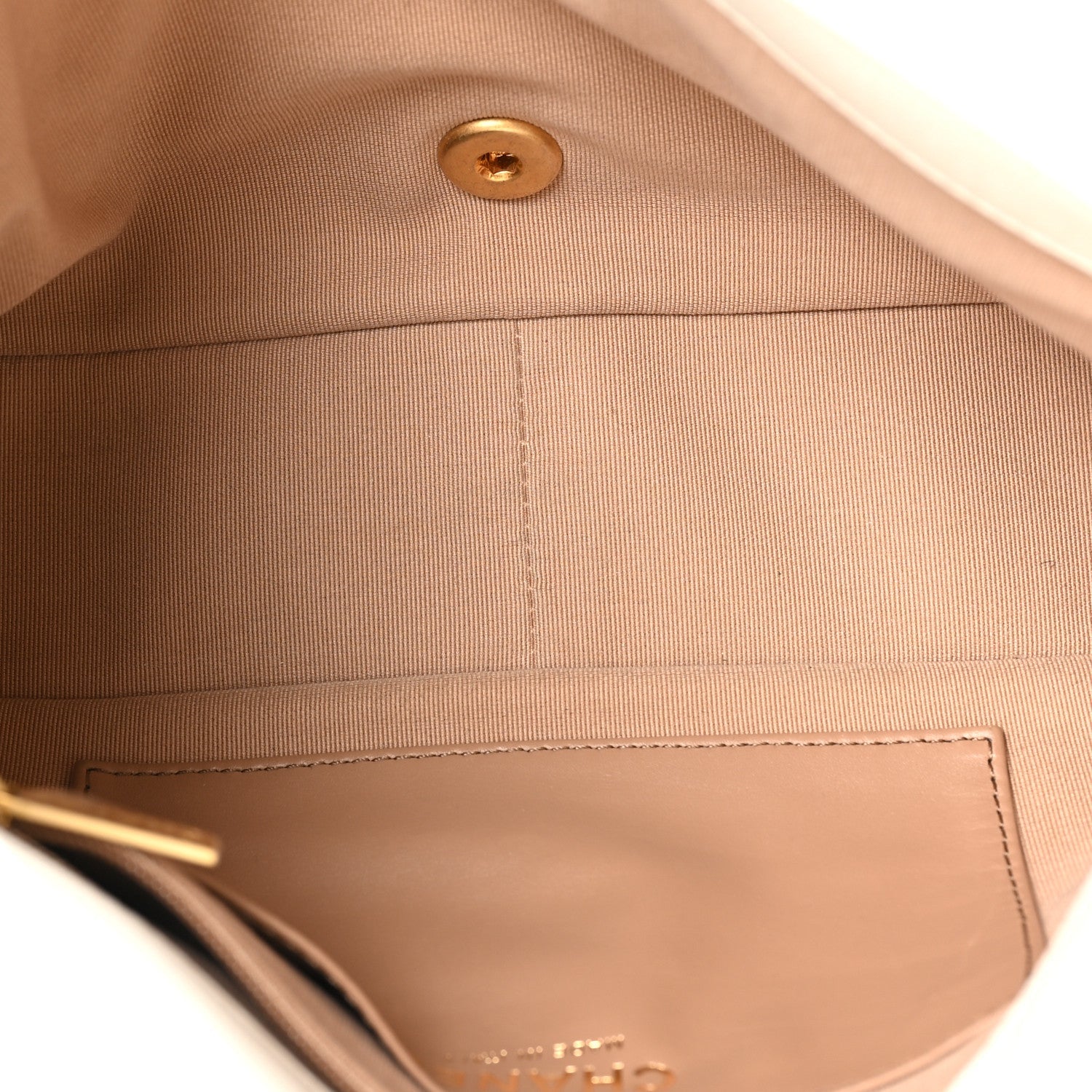 Caviar Quilted Mini Flap White