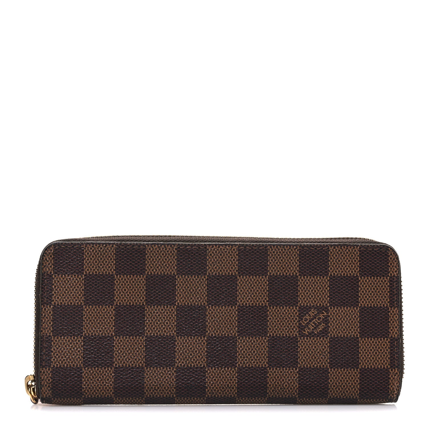 Damier Ebene Clemence Wallet Rose Ballerine