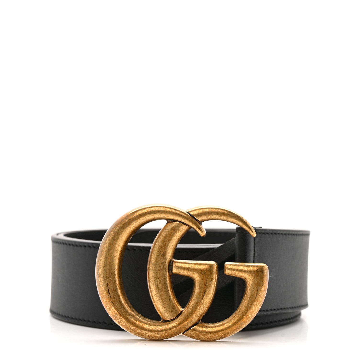 Calfskin Double G 40mm Belt 85 34 Black