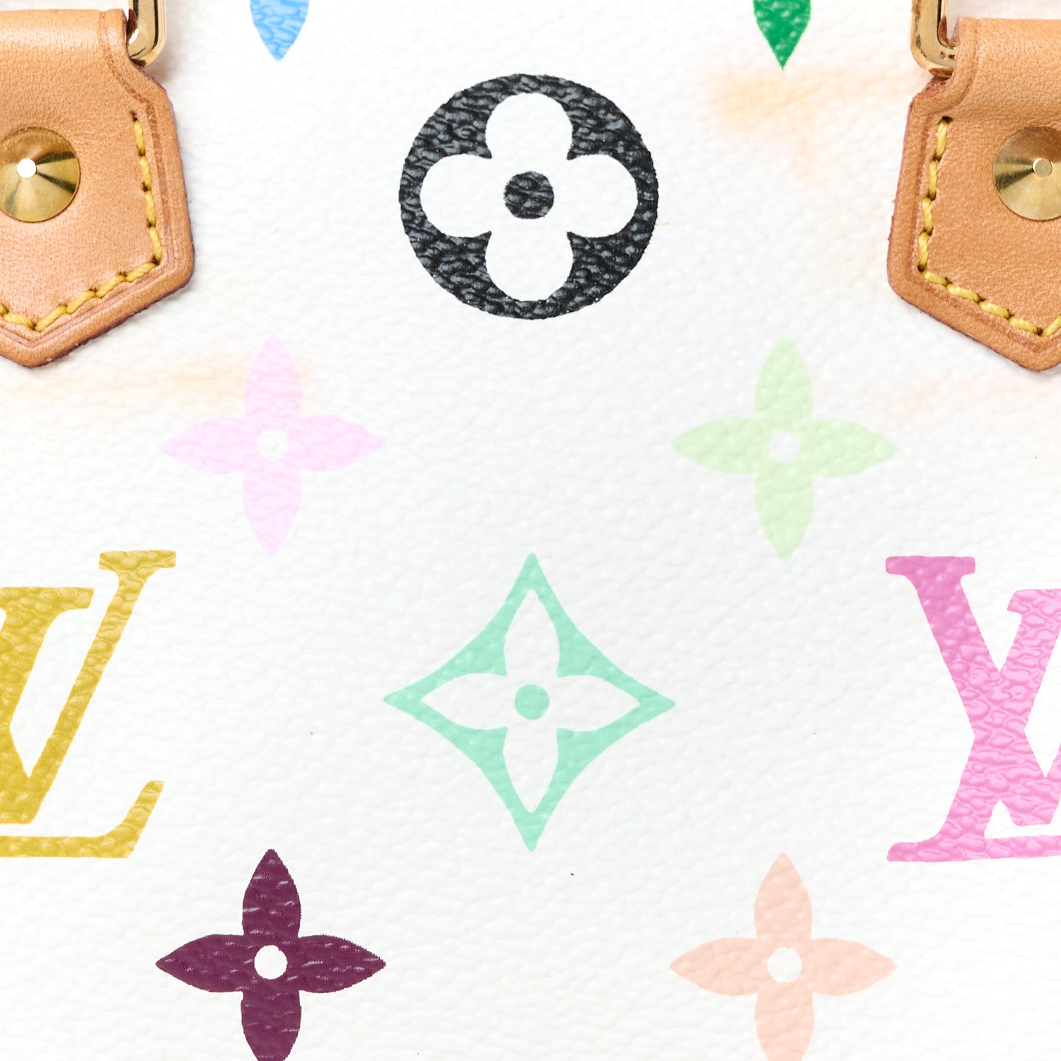 Monogram Multicolor Mini Sac HL Speedy White
