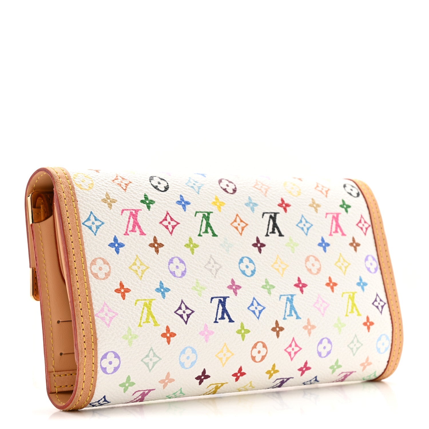 Monogram Multicolor Porte Tresor International Wallet White