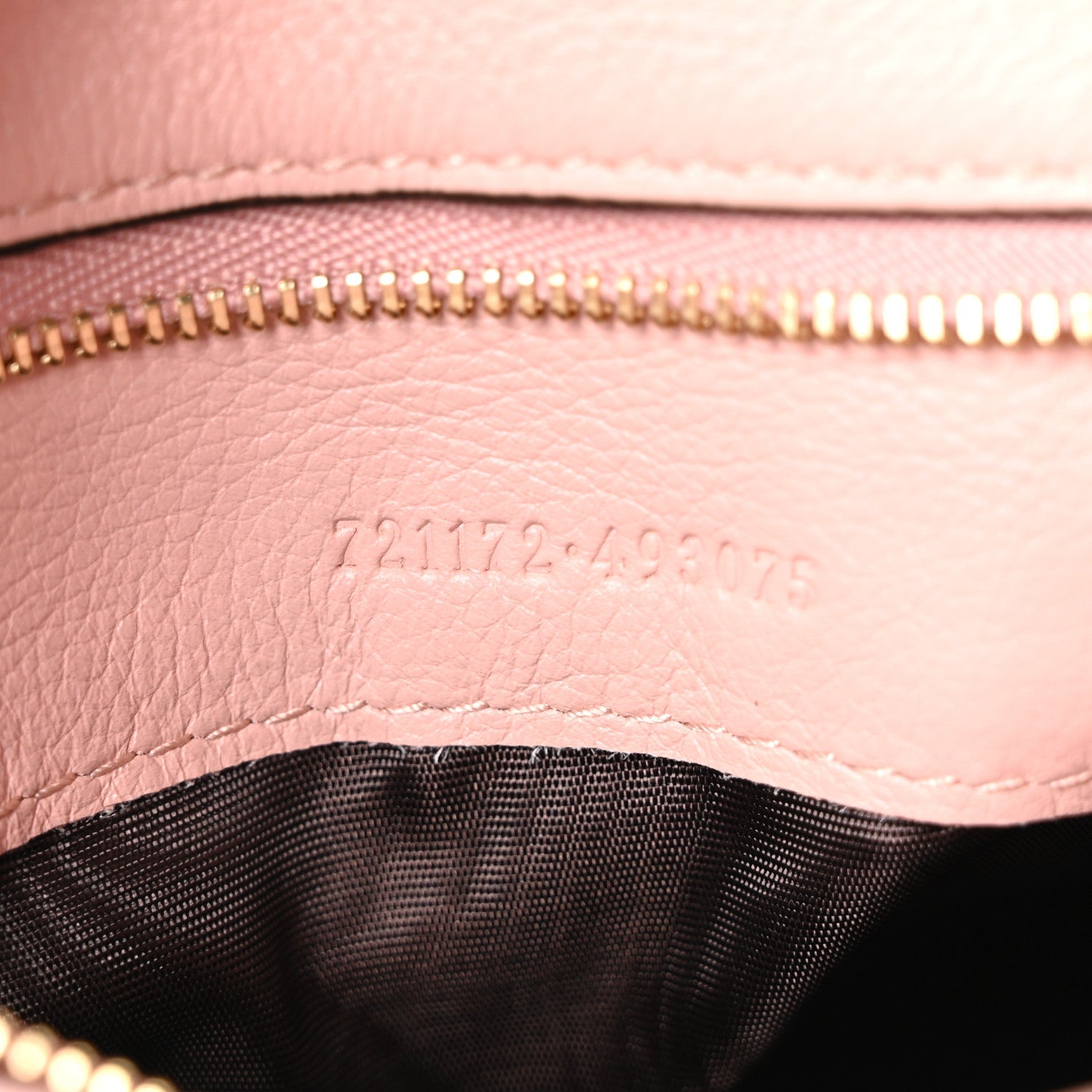 Roxy Calfskin Web Medium Blondie Top Handle Shoulder Flap Bag Powder Pink