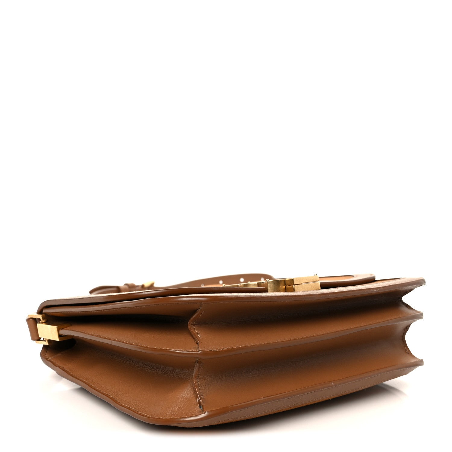 Suede Smooth Calfskin Monogram Medium Solferino Soft Satchel Cinnamon
