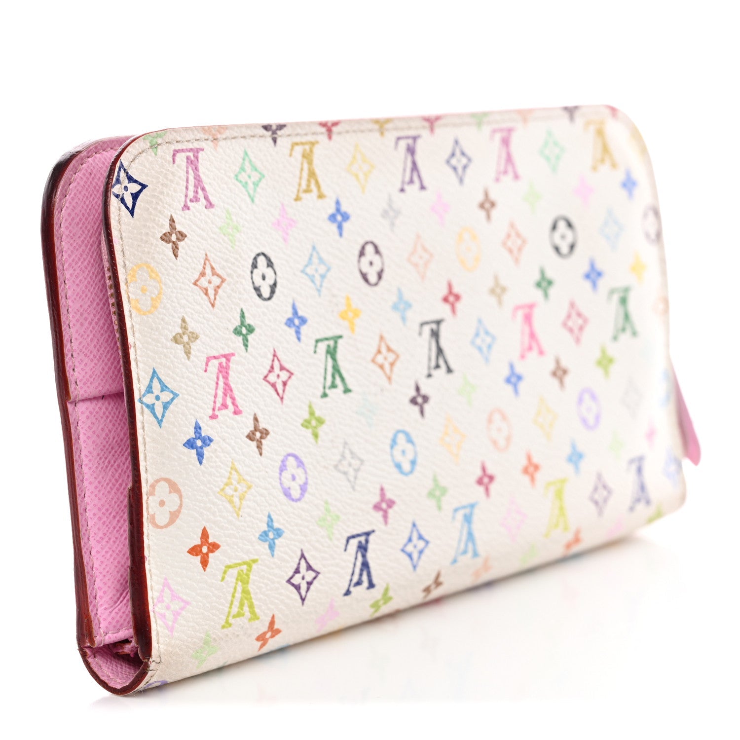 Monogram Multicolor Insolite Wallet White Litchi