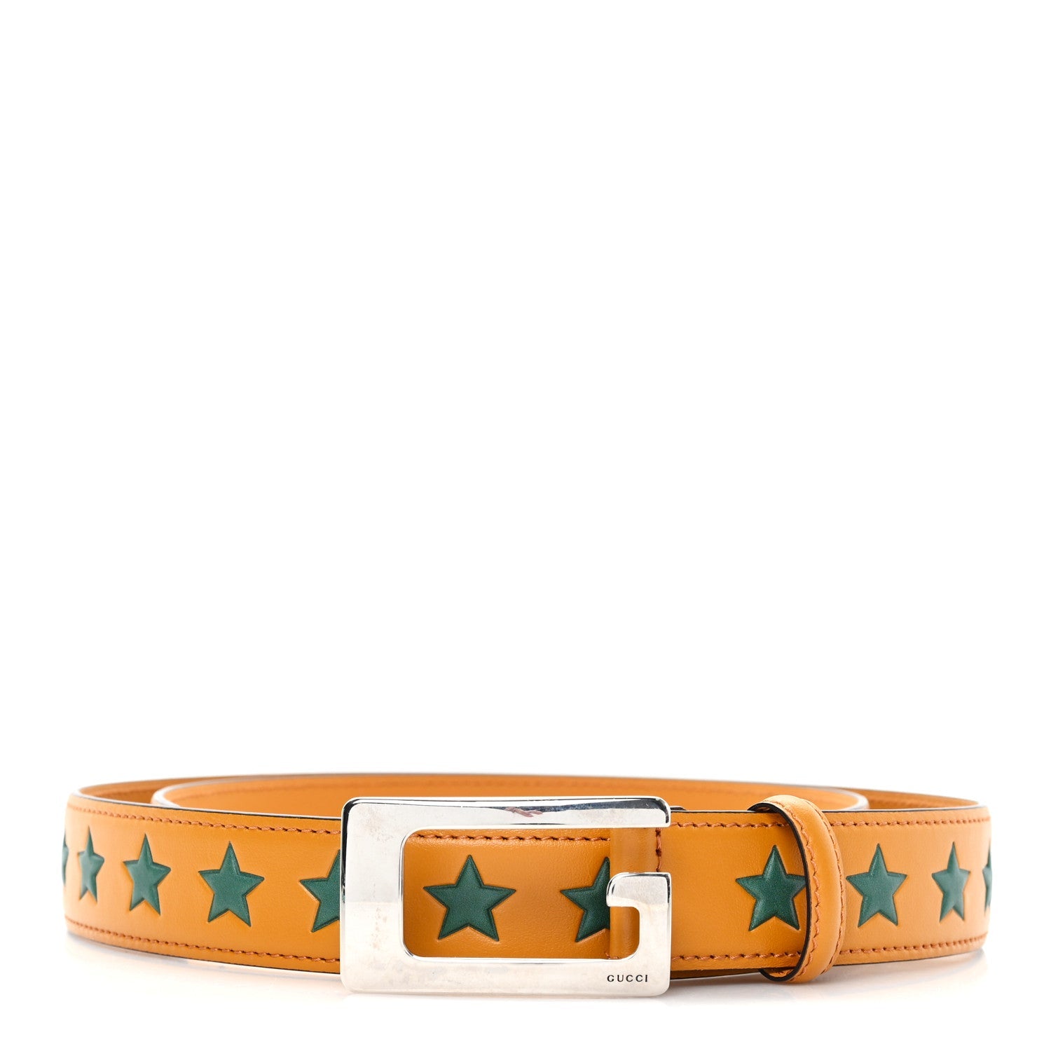 Plutone Calfskin Stars Square G 30mm Belt 95 38 Cinture Uomo