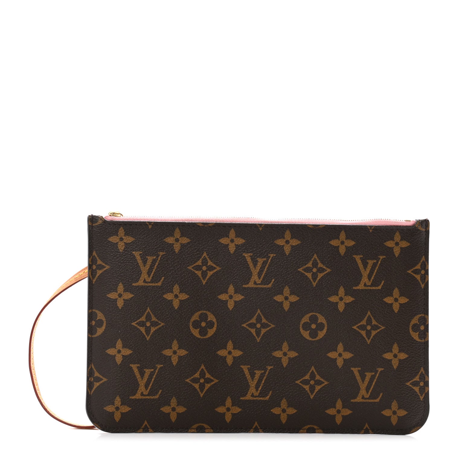 Monogram Neverfull MM GM Pochette Rose Ballerine