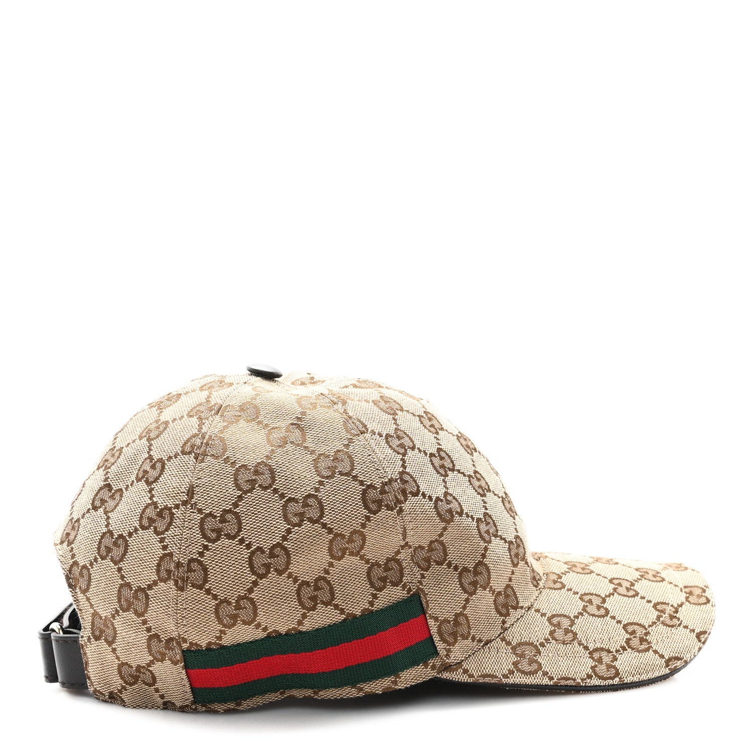 Monogram Web Baseball Hat M Beige Cocoa