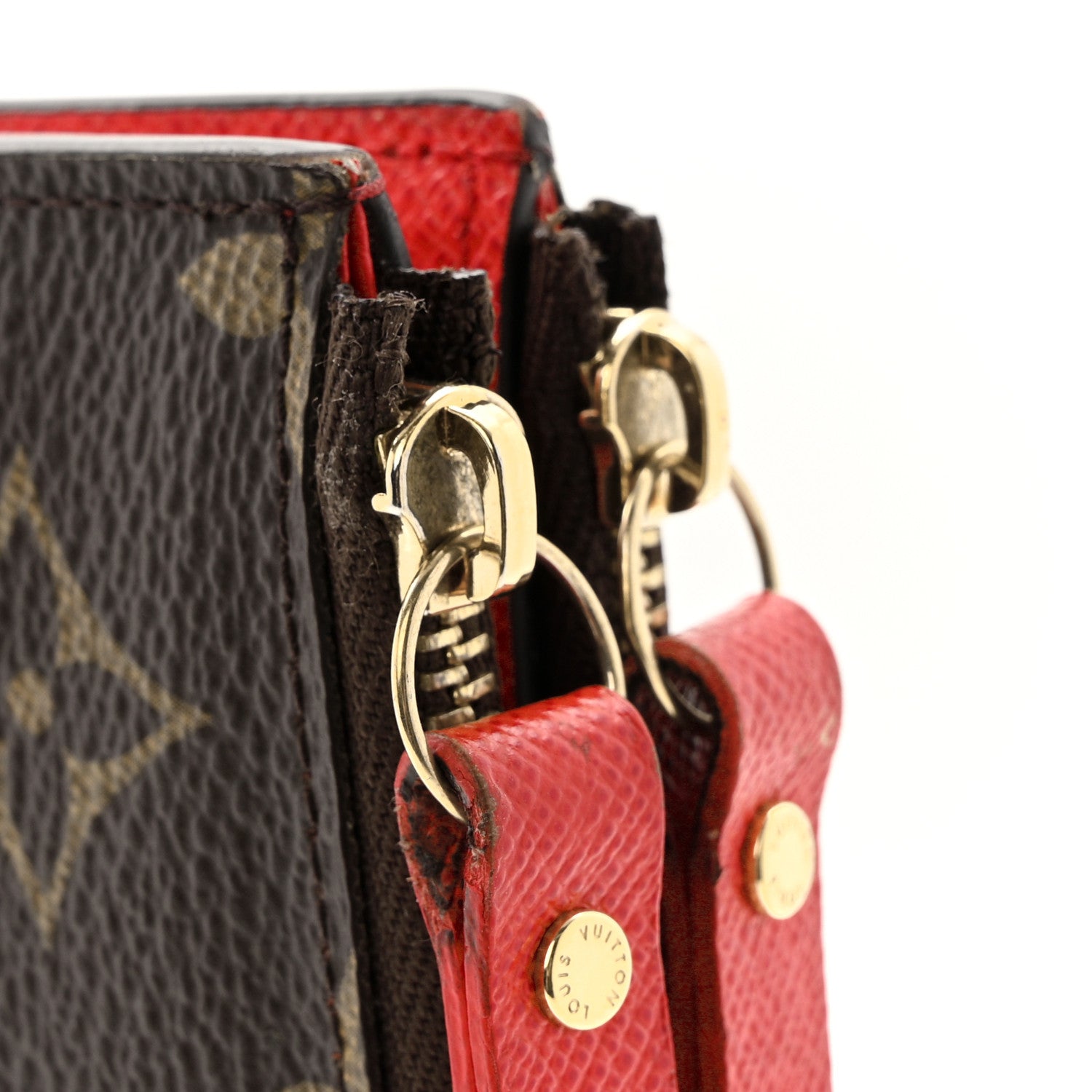 Monogram Adele Wallet Coquelicot
