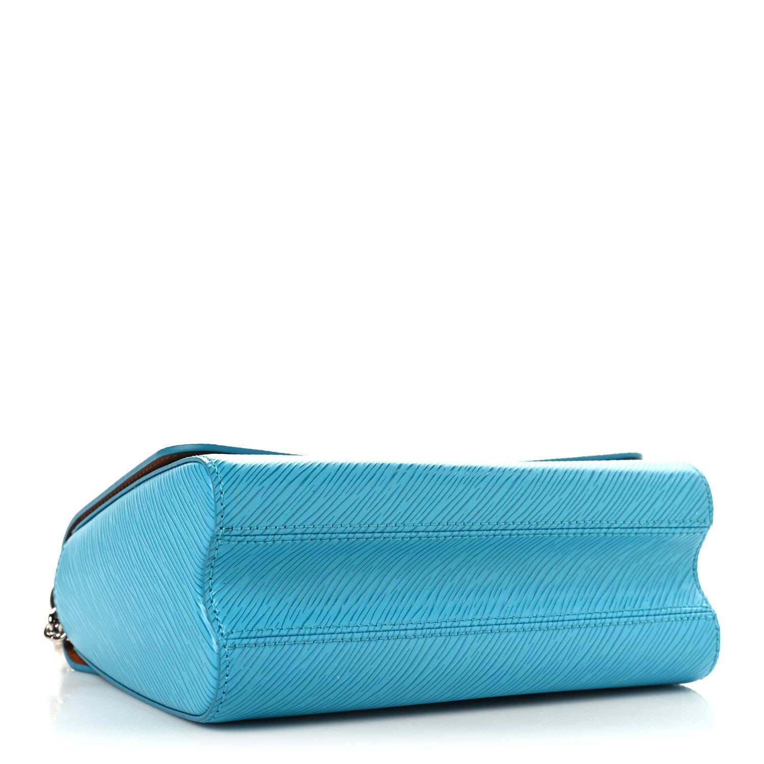Epi Twist Shoulder Bag MM Turquoise