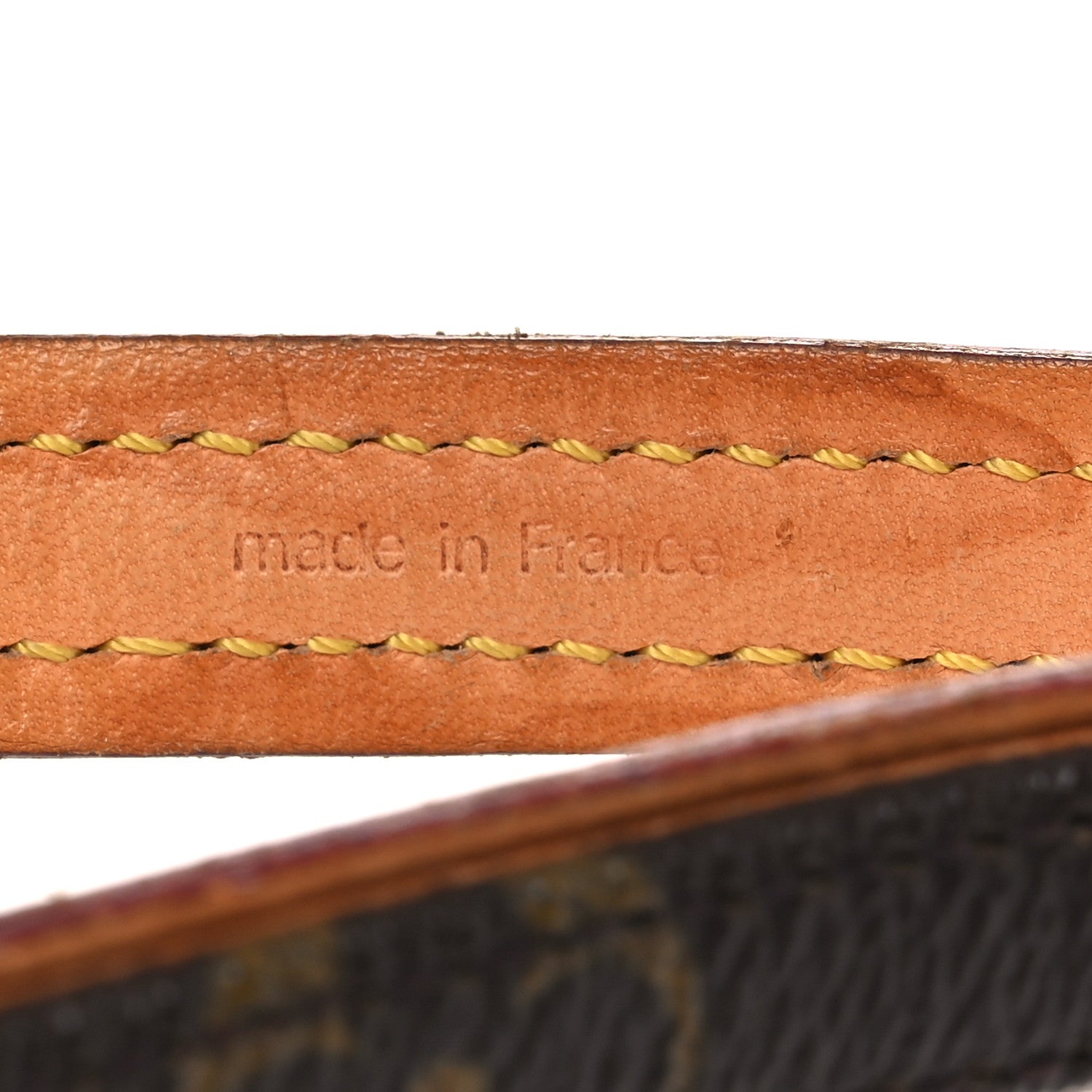 Monogram Baxter Dog Leash MM