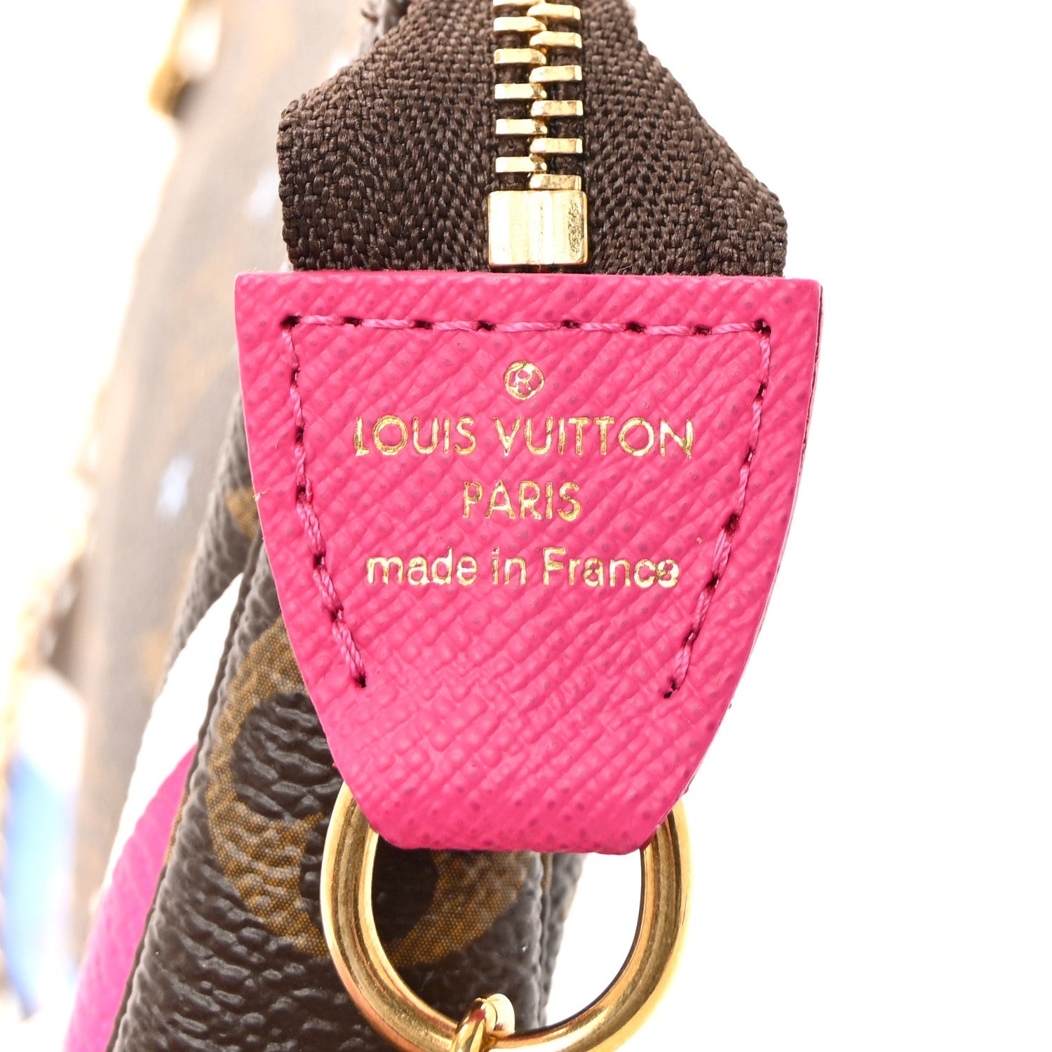 Monogram 2018 Christmas Animation Mini Bears Pochette Accessories